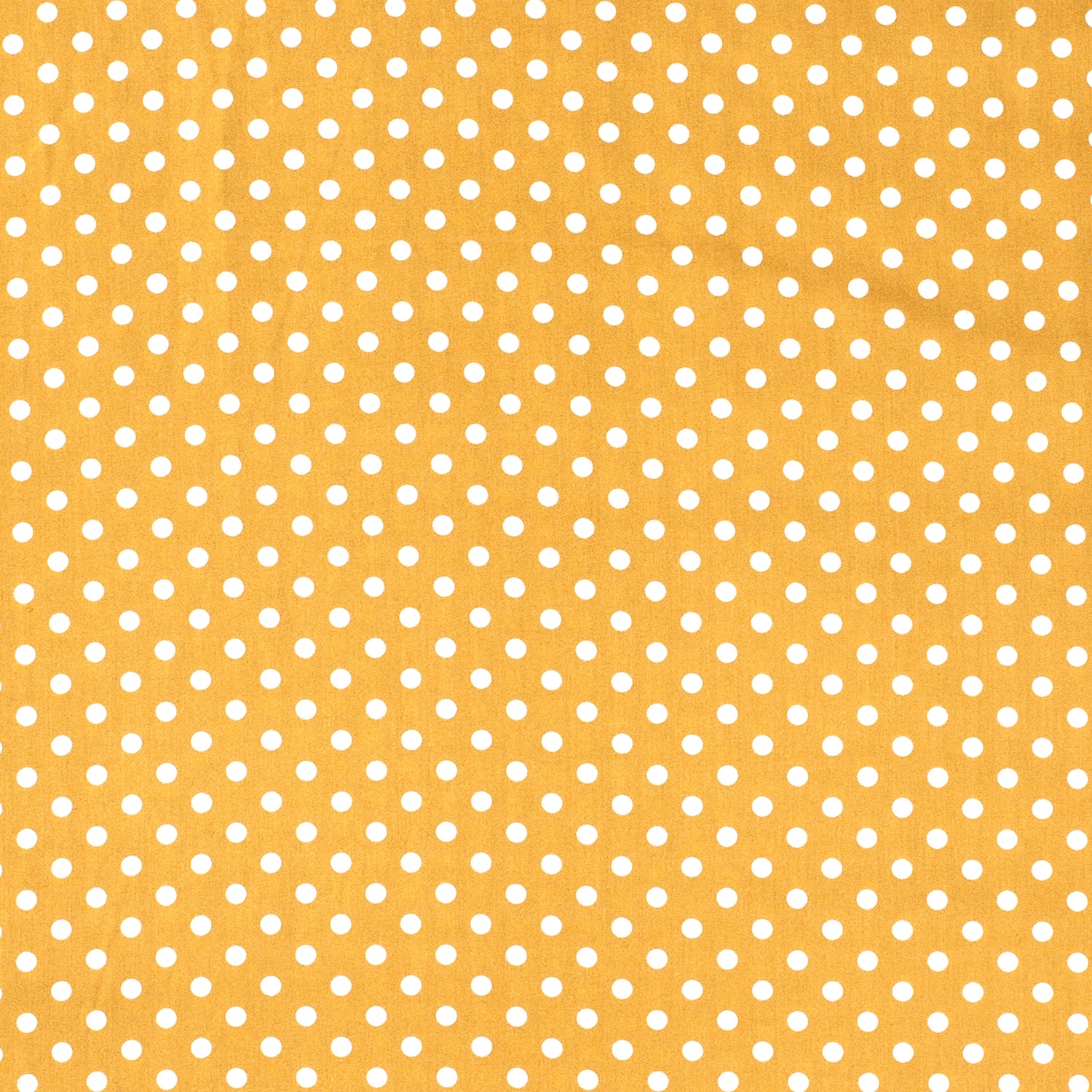 Baumwolle Popeline Stoff Bedruckt Tupfen, ocker