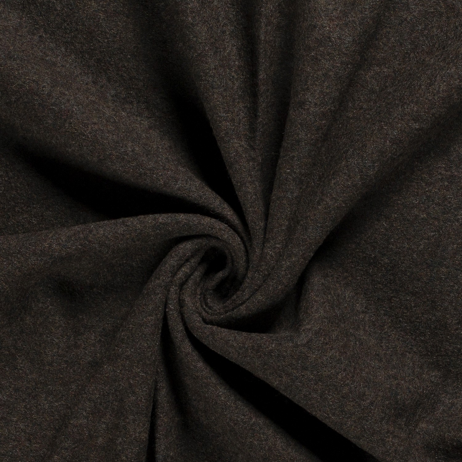 Walkloden uni khaki grün