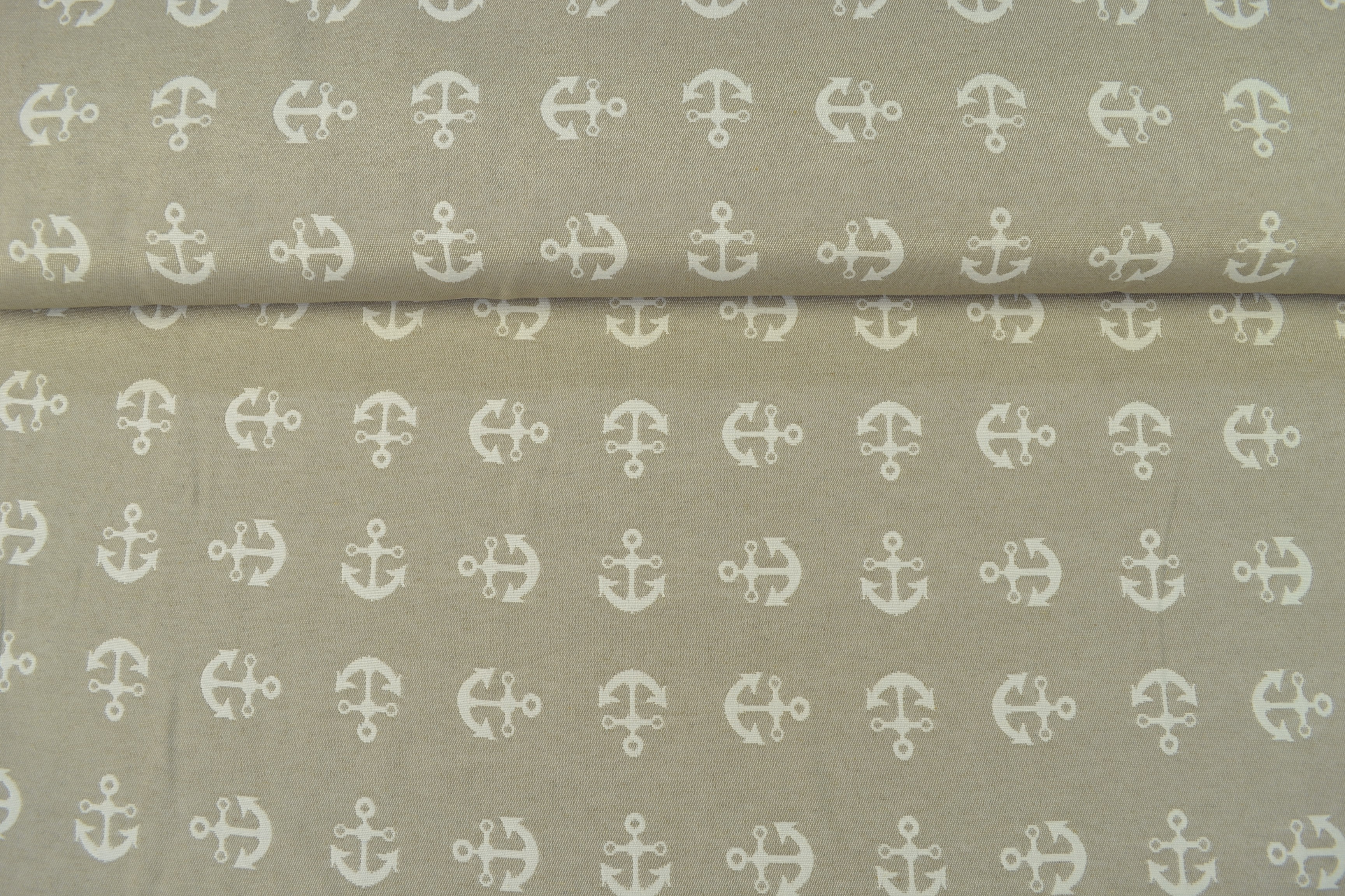 Gobelin Möbelstoff Anker, beige