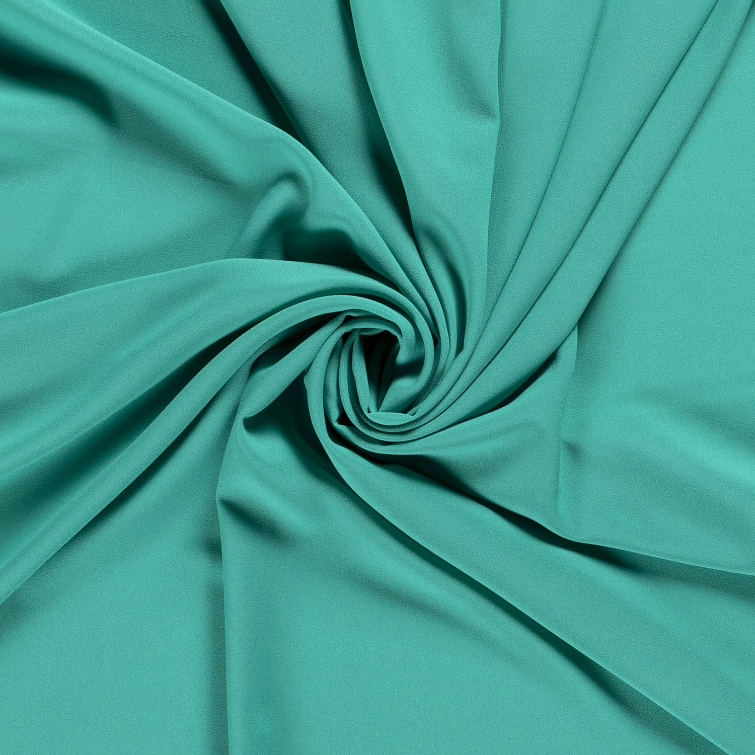 Crêpe Georgette uni türkis