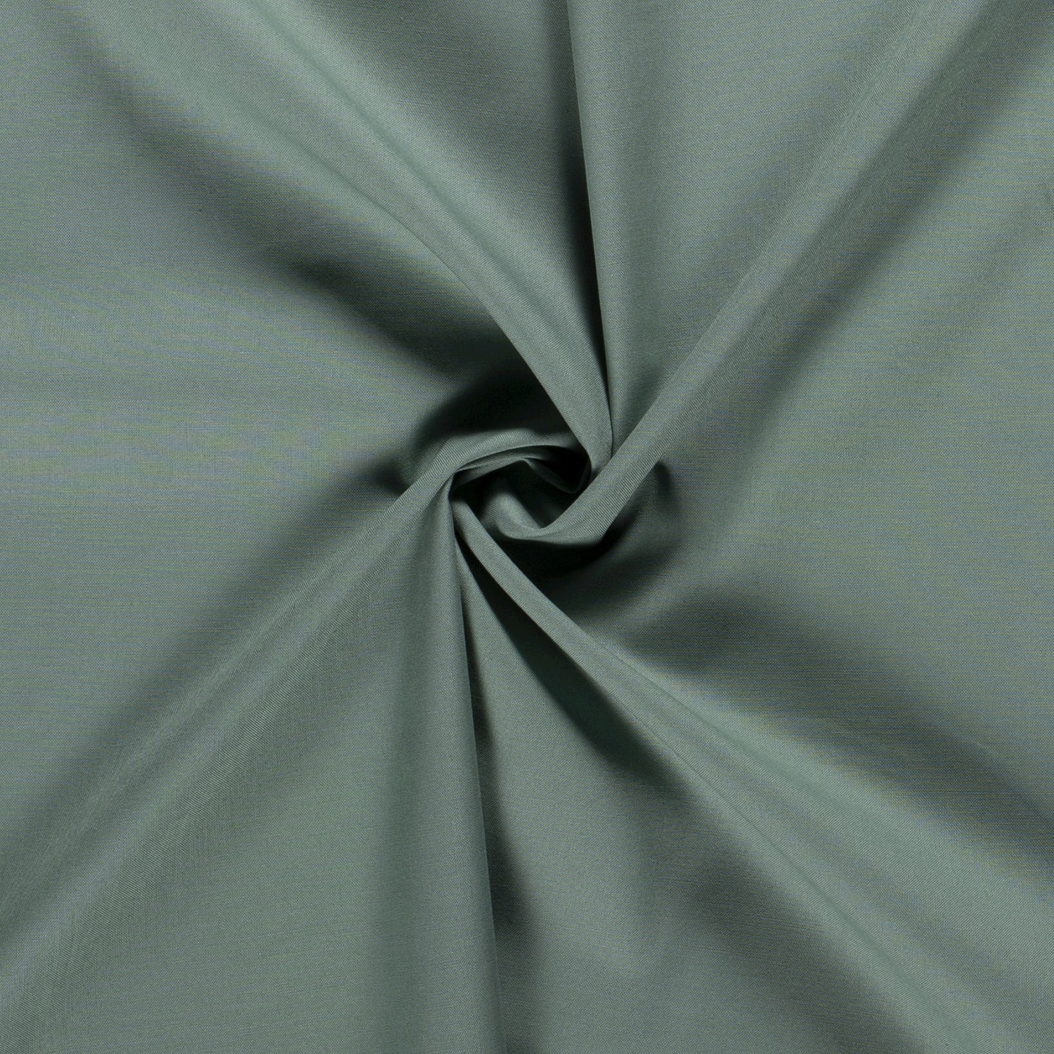 Baumwolle Cretonne uni dunkelminze