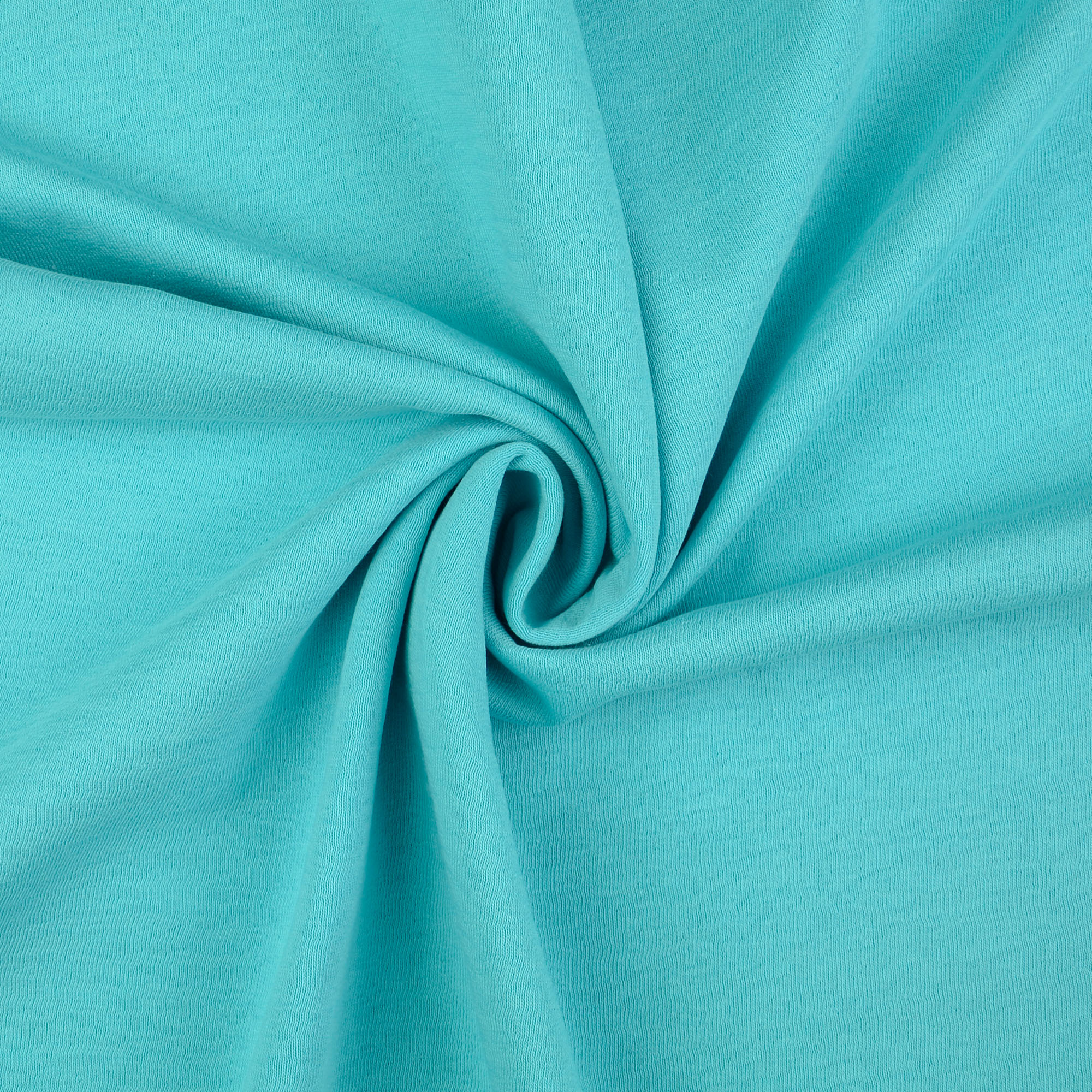 Sweatstoff uni, türkis