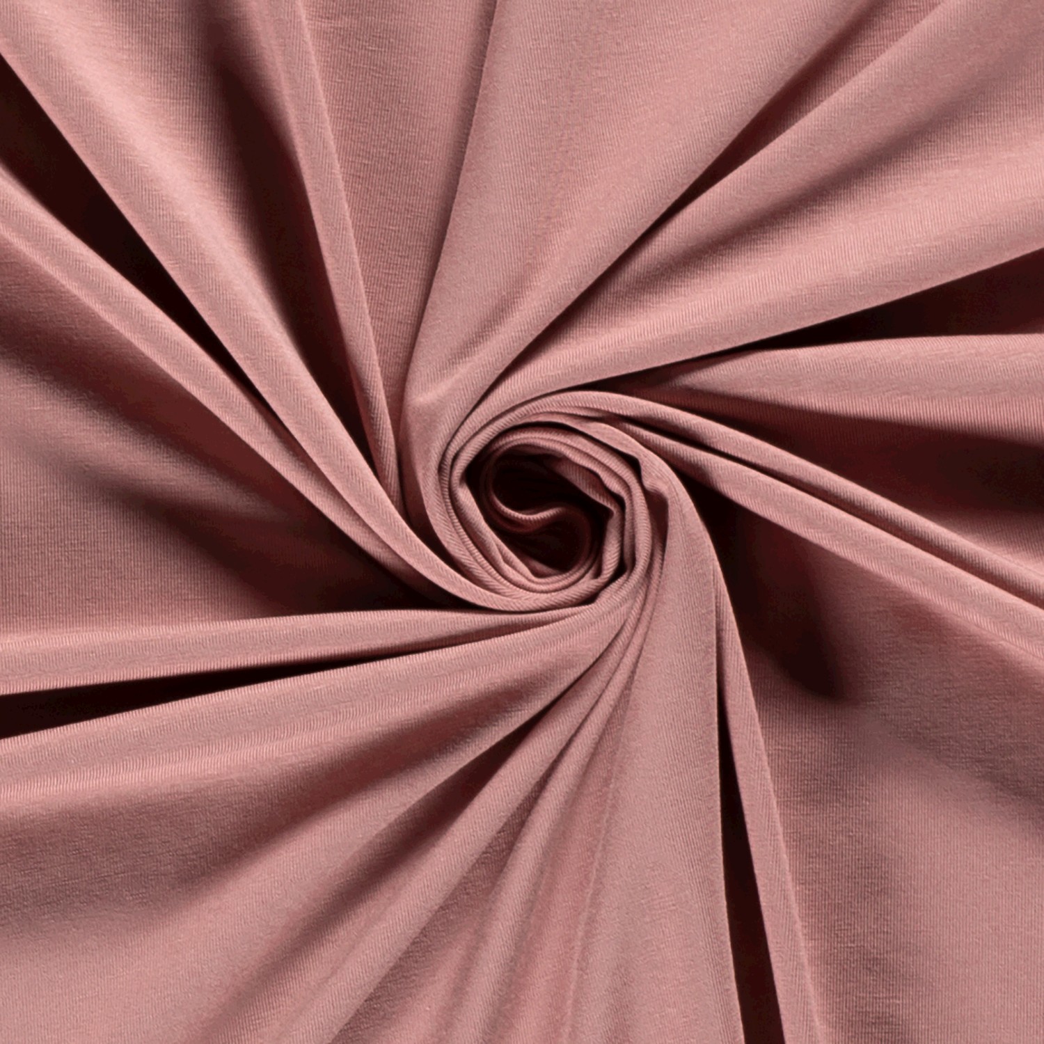 Bambus Jersey uni dunkelpink