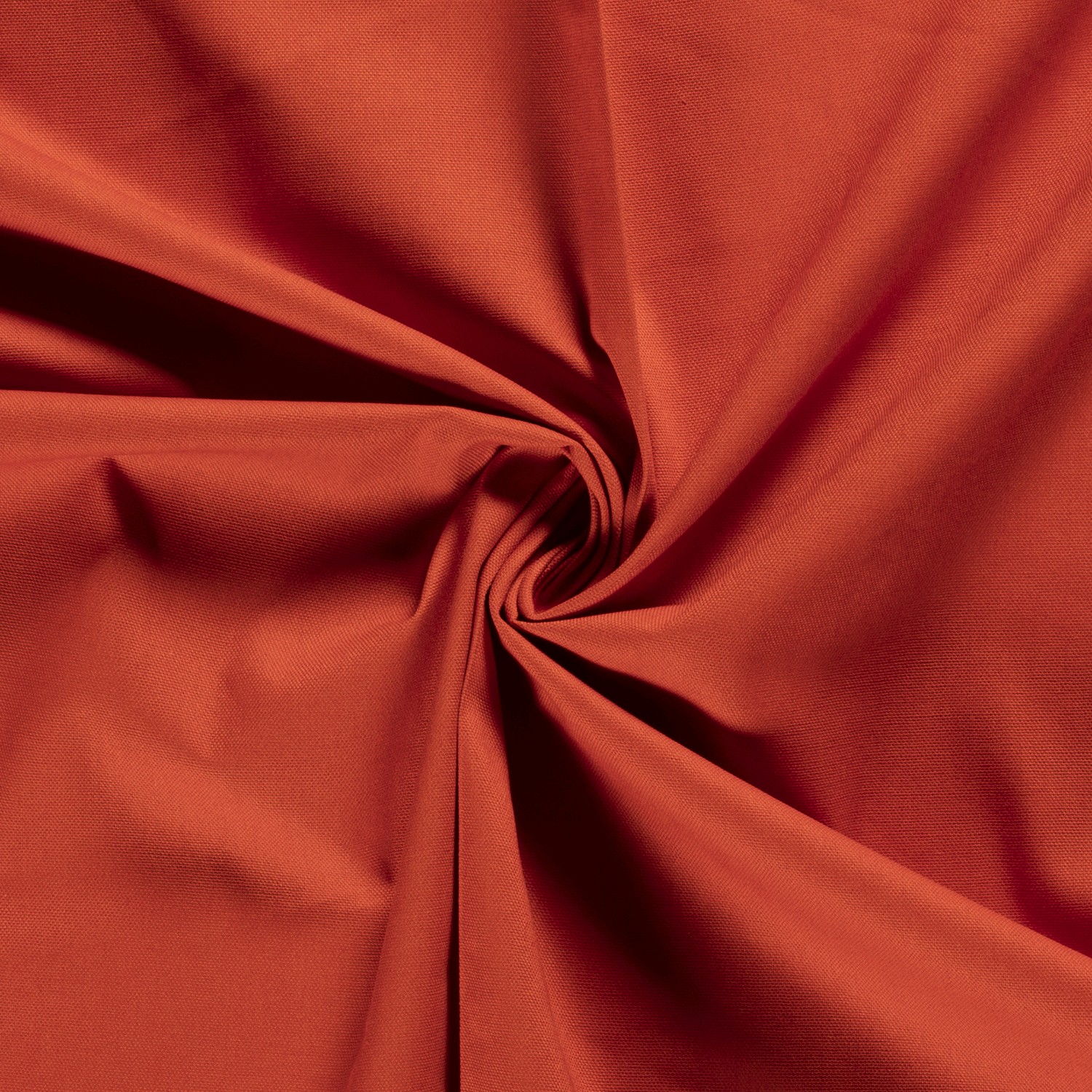 Dekostoff Canvas Stoff uni orange