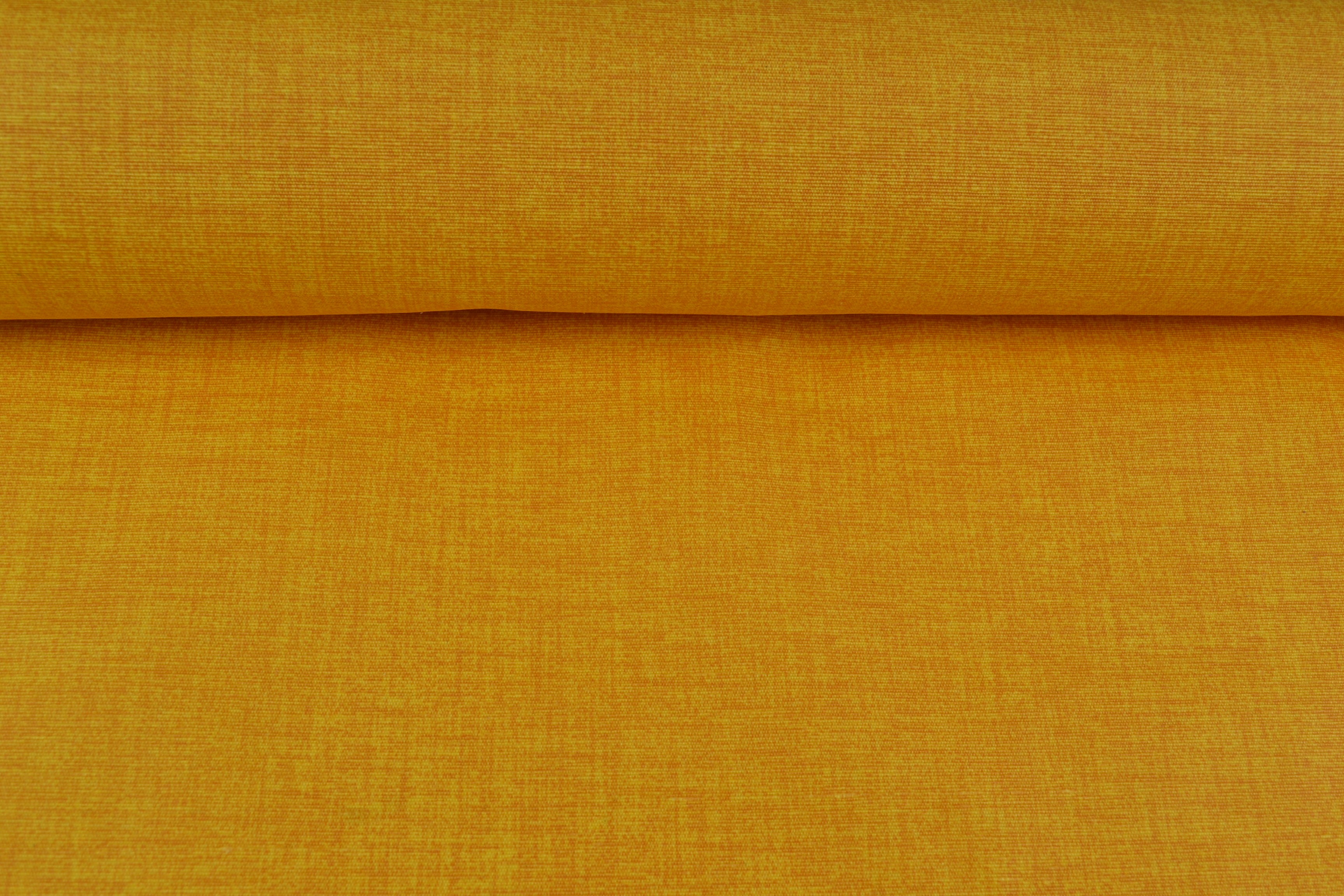 Baumwollstoff beschichtet uni, senfgelb