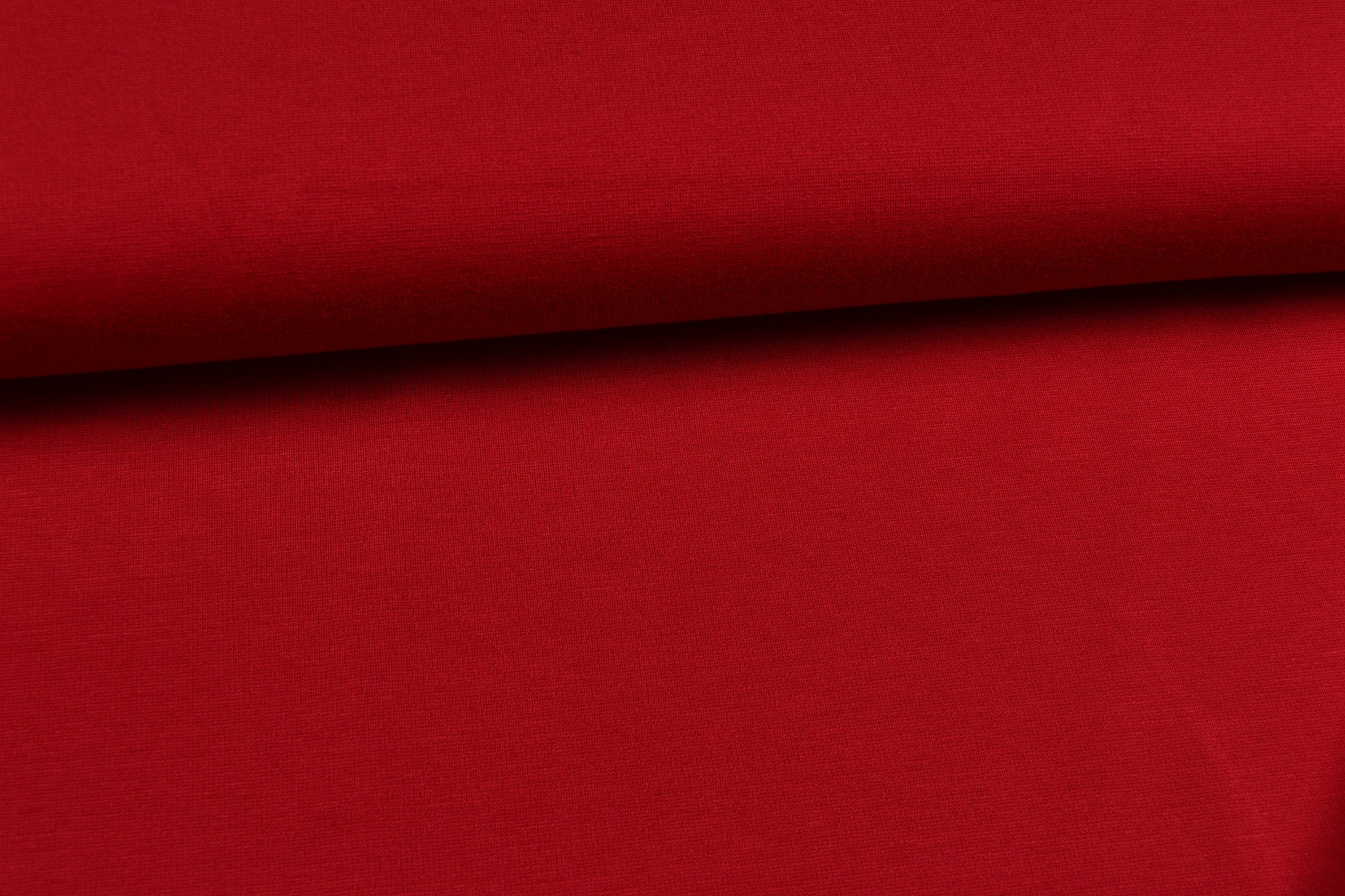 Jersey Punta de Roma uni, rot schwere Qualität