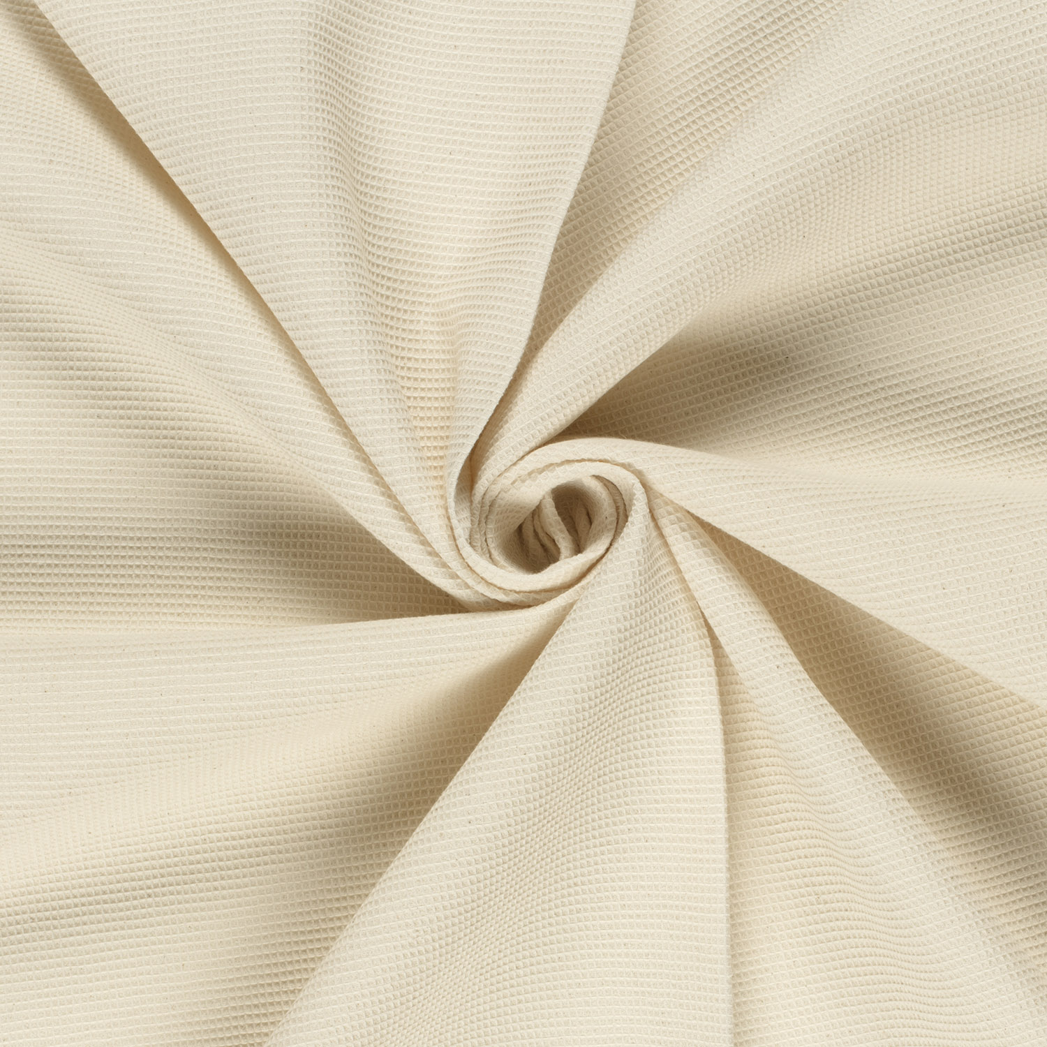 Baumwolle Popeline Stoff Bedruckt Blumen, wollweiß