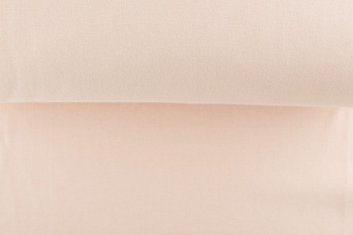 Bündchenstoff glatt, lachs