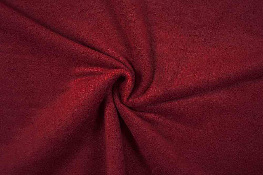 Polar Fleece anti pilling uni, bordeaux