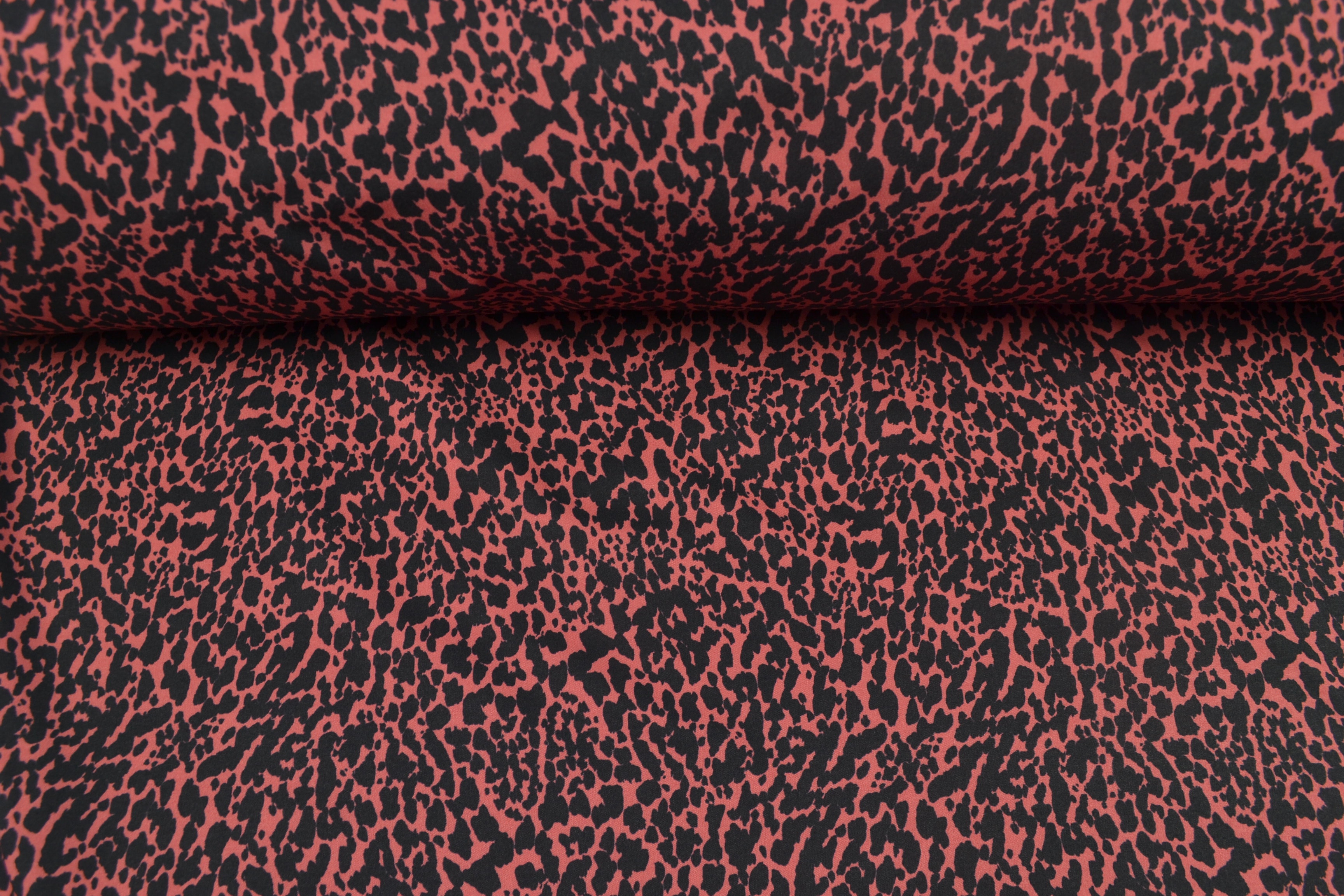 Softshell gemustert, schwarz/rot