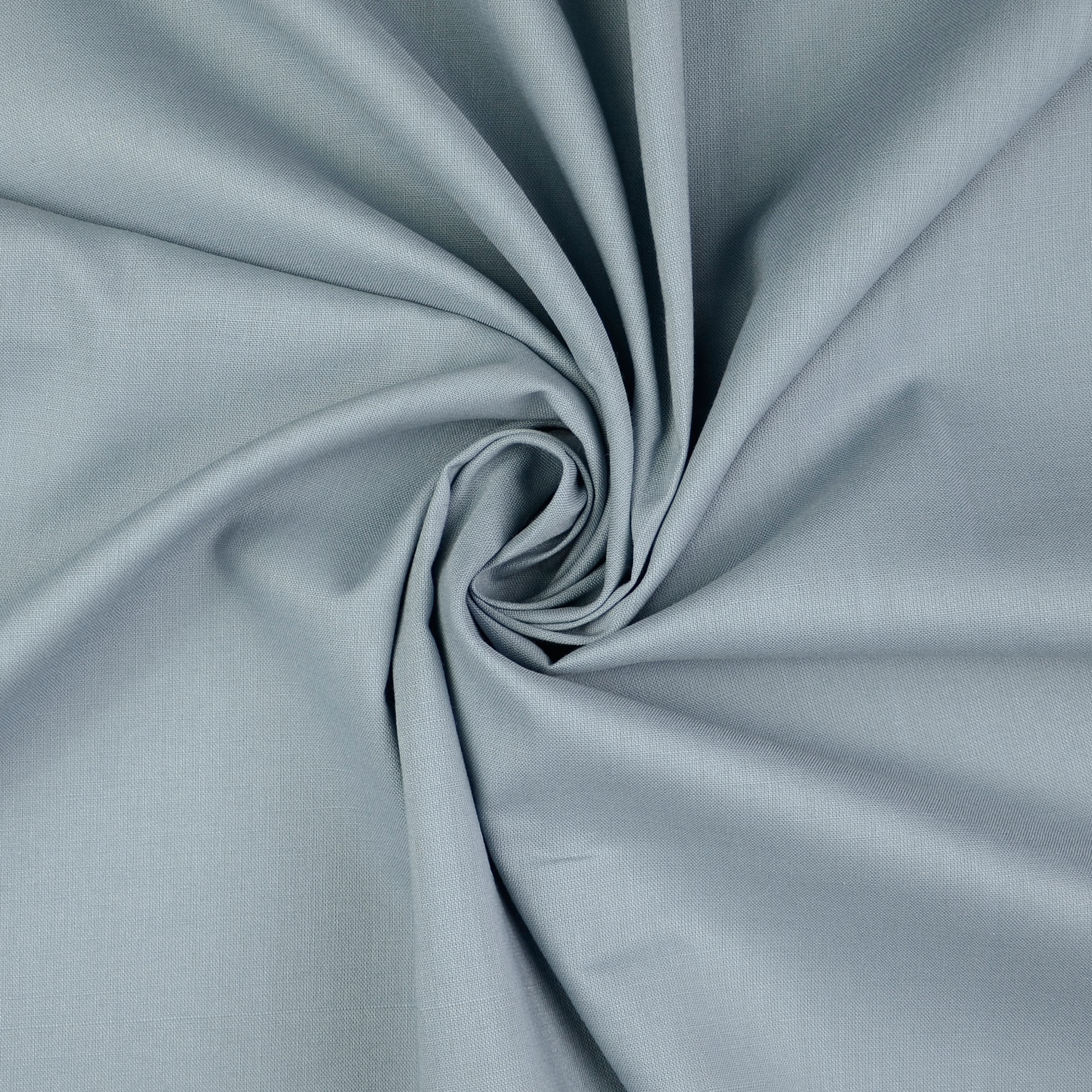 Baumwoll-Cretonne uni, grau