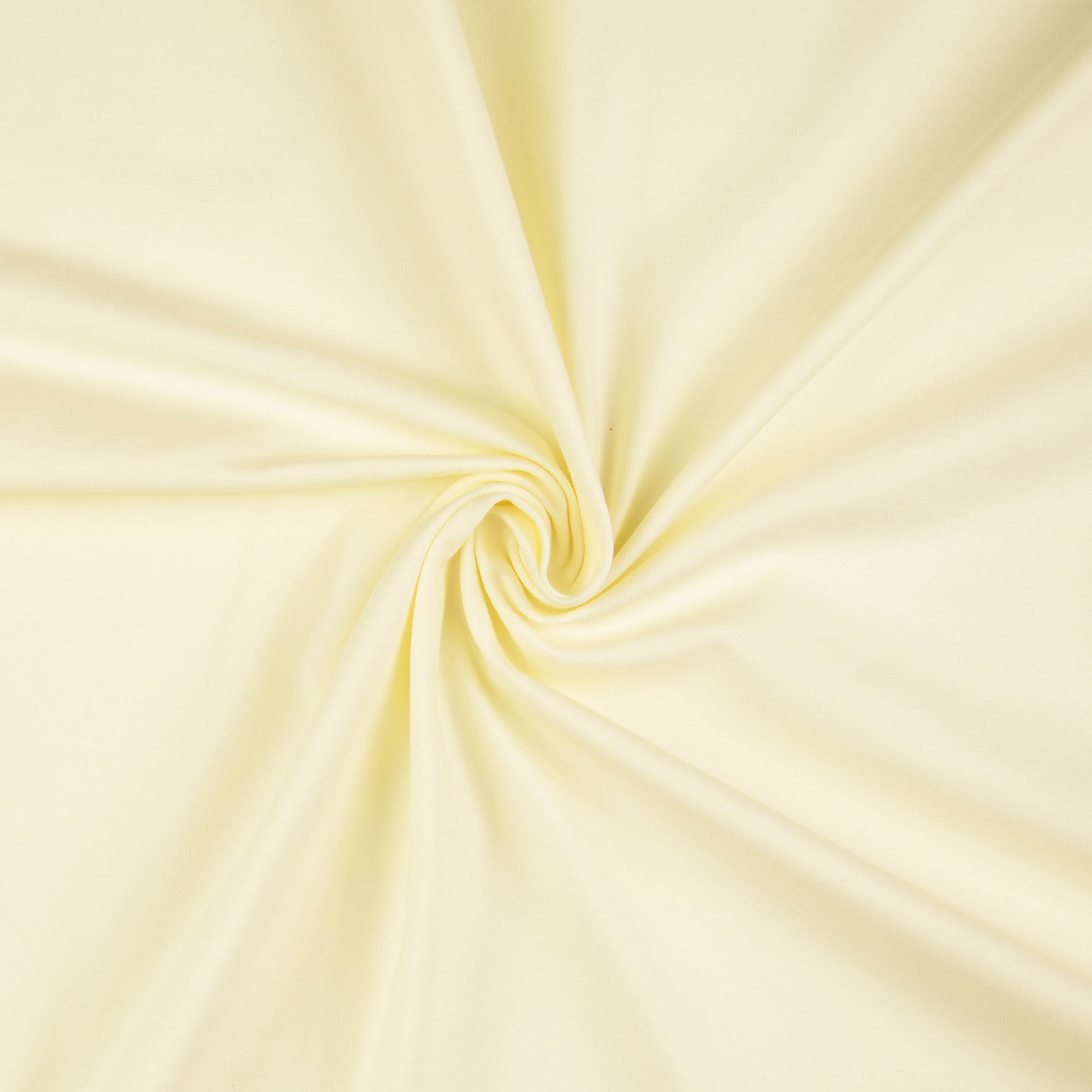 Baumwolljersey uni, cremeweiß