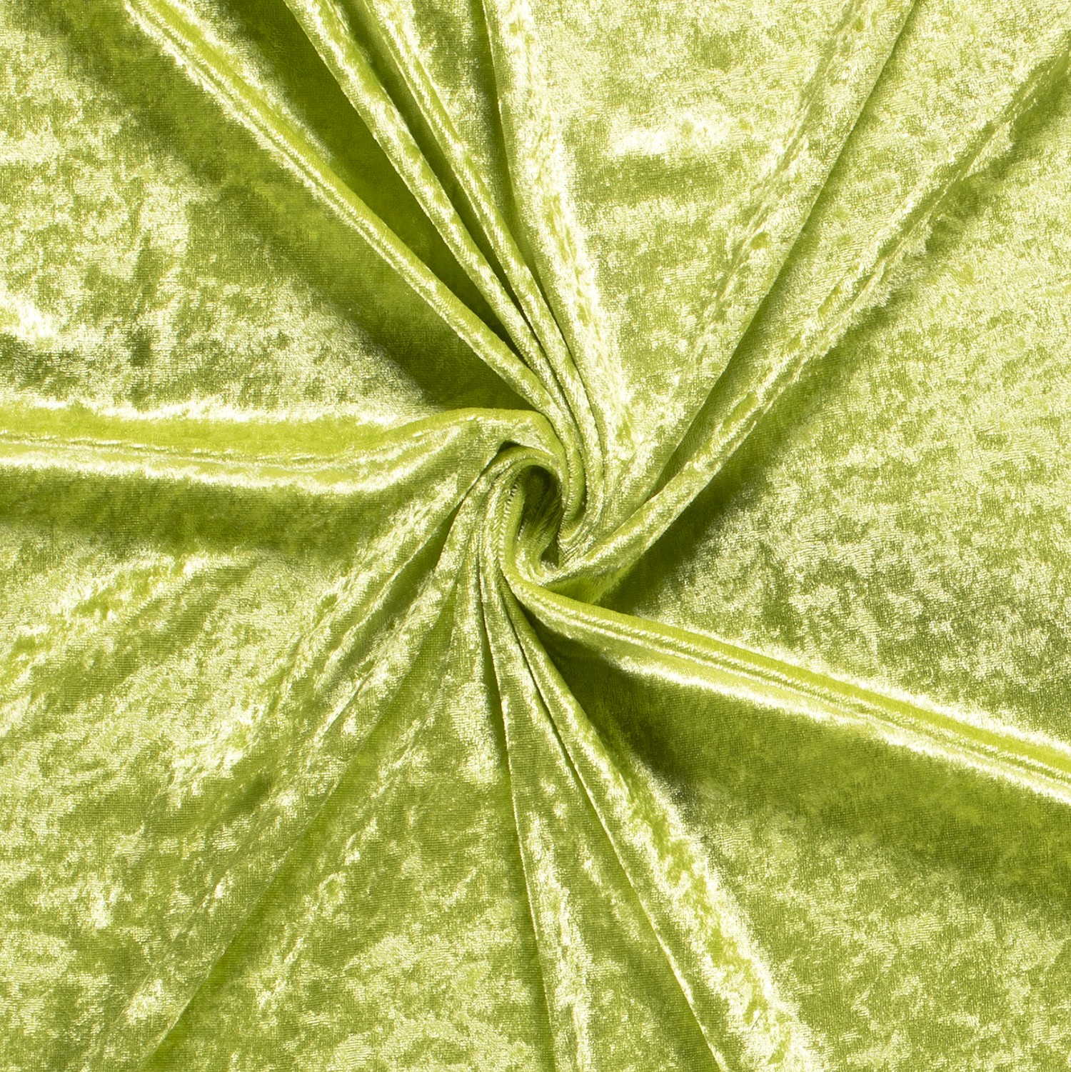 Pannesamt uni limettengrün