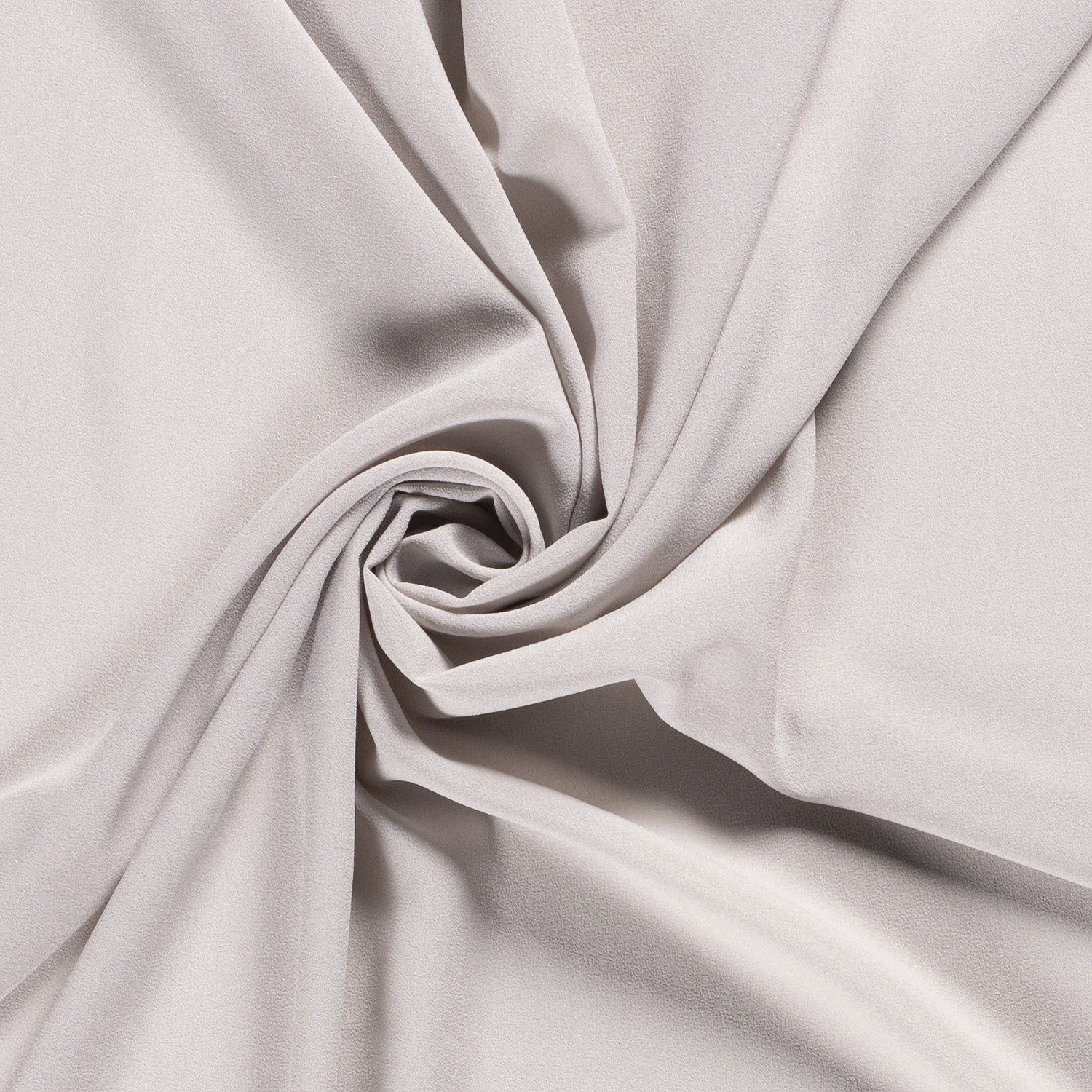 Crêpe Georgette uni hellgrau