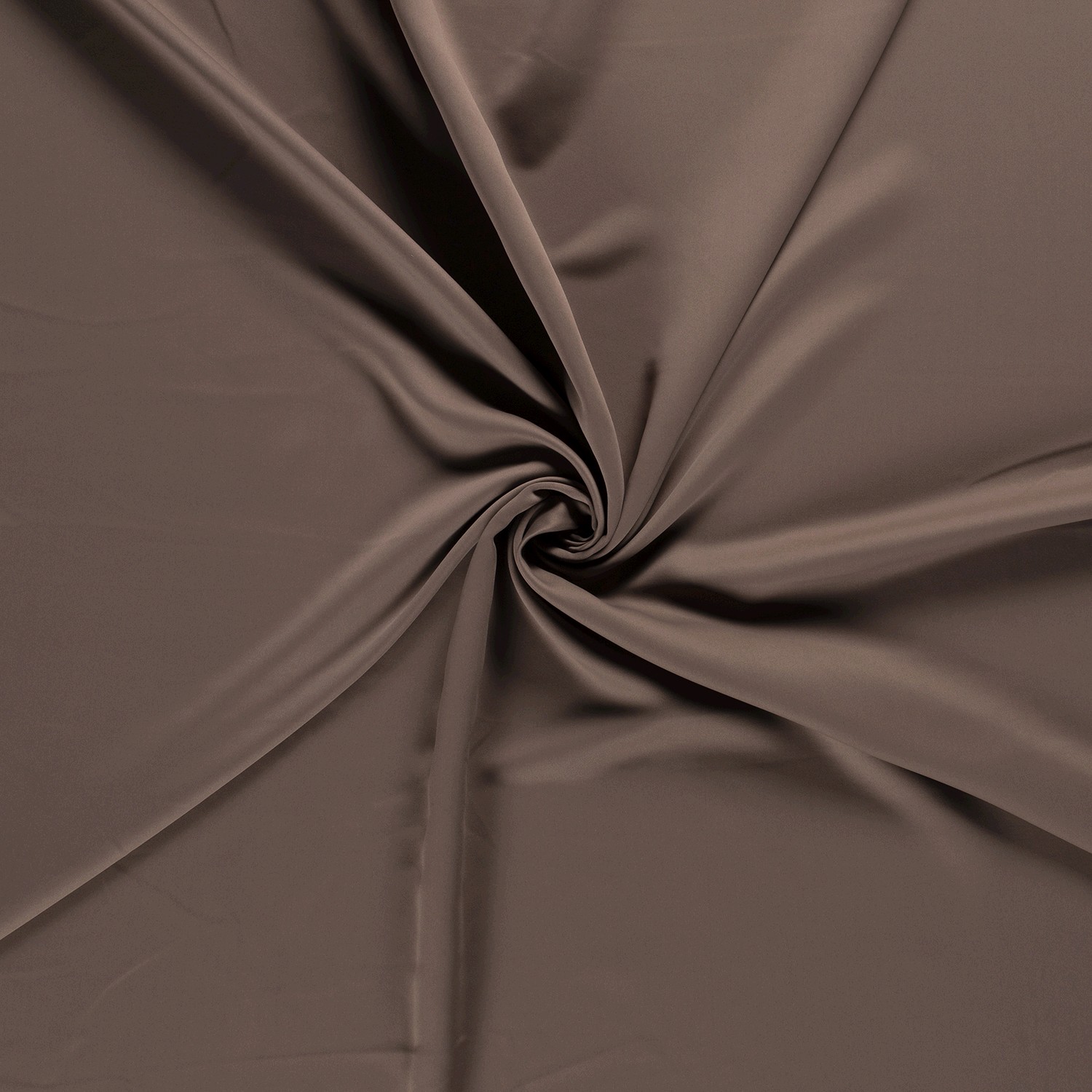 Verdunkelung Blackout Stoff uni braun