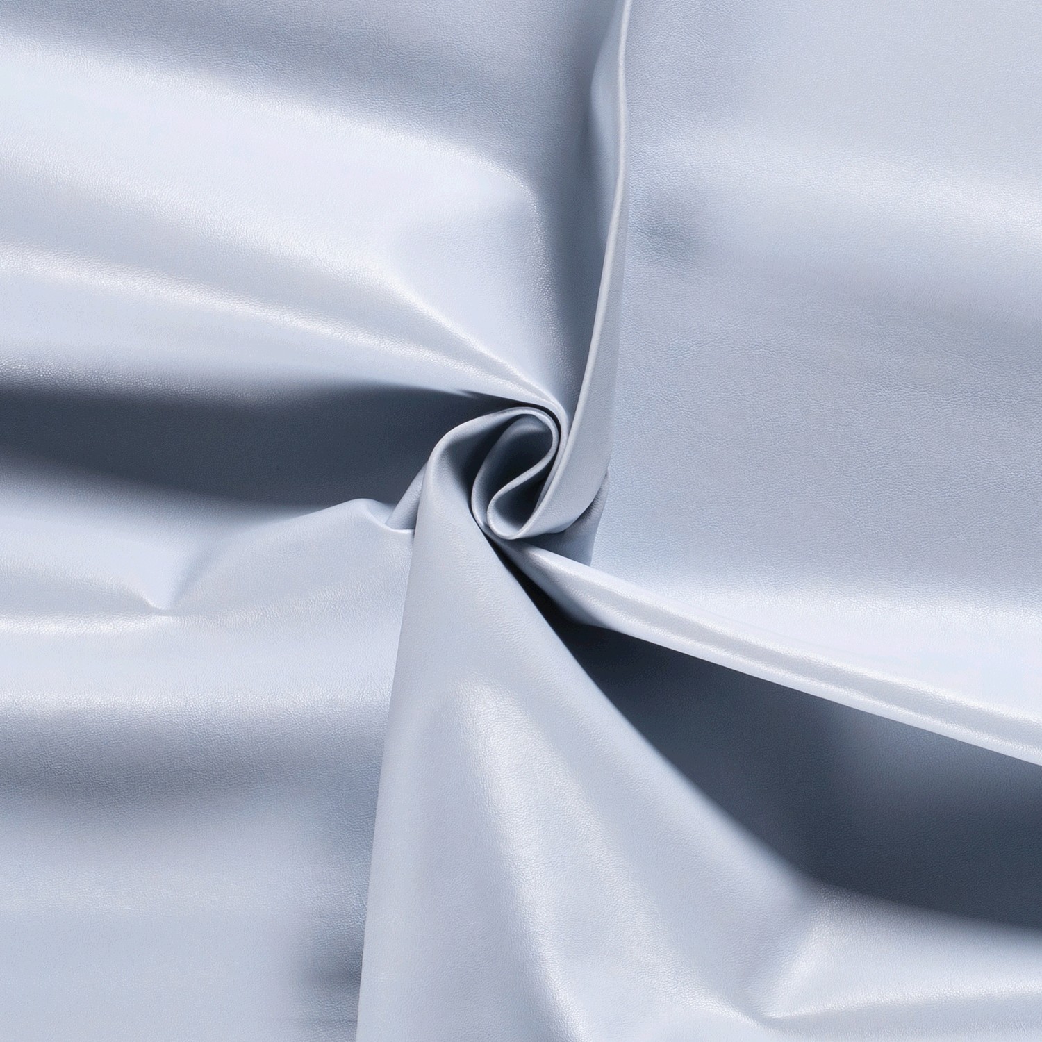 Lederimitat uni babyblau