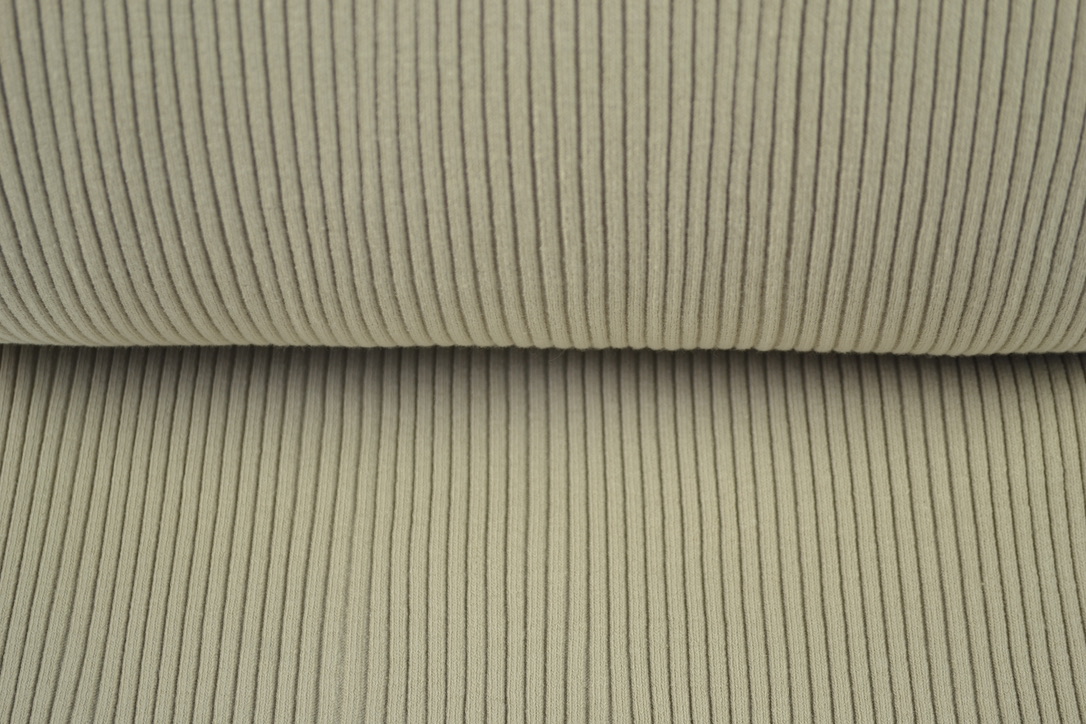 Bündchenstoff 3x3 uni beige