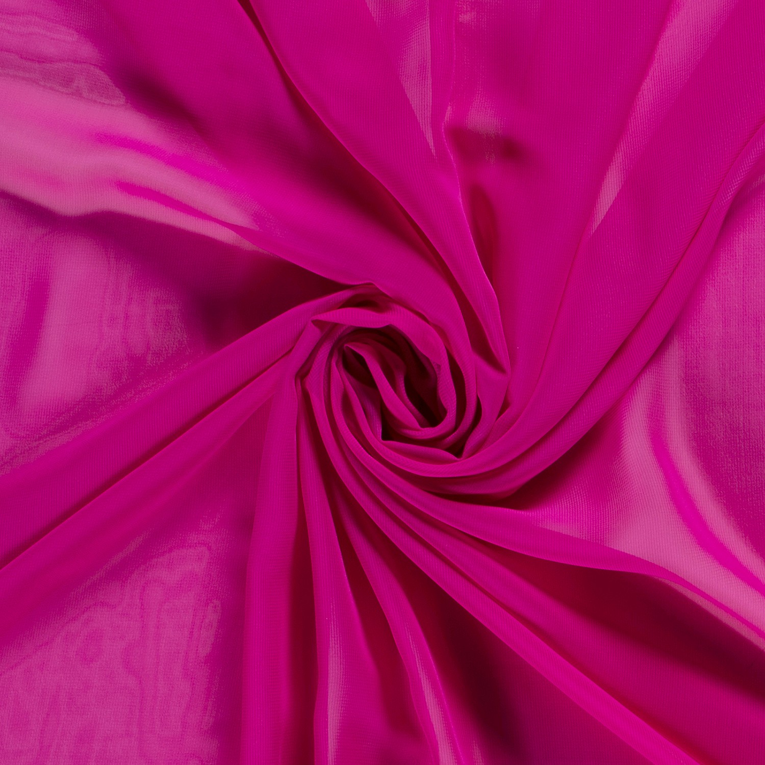 Chiffon uni Magenta