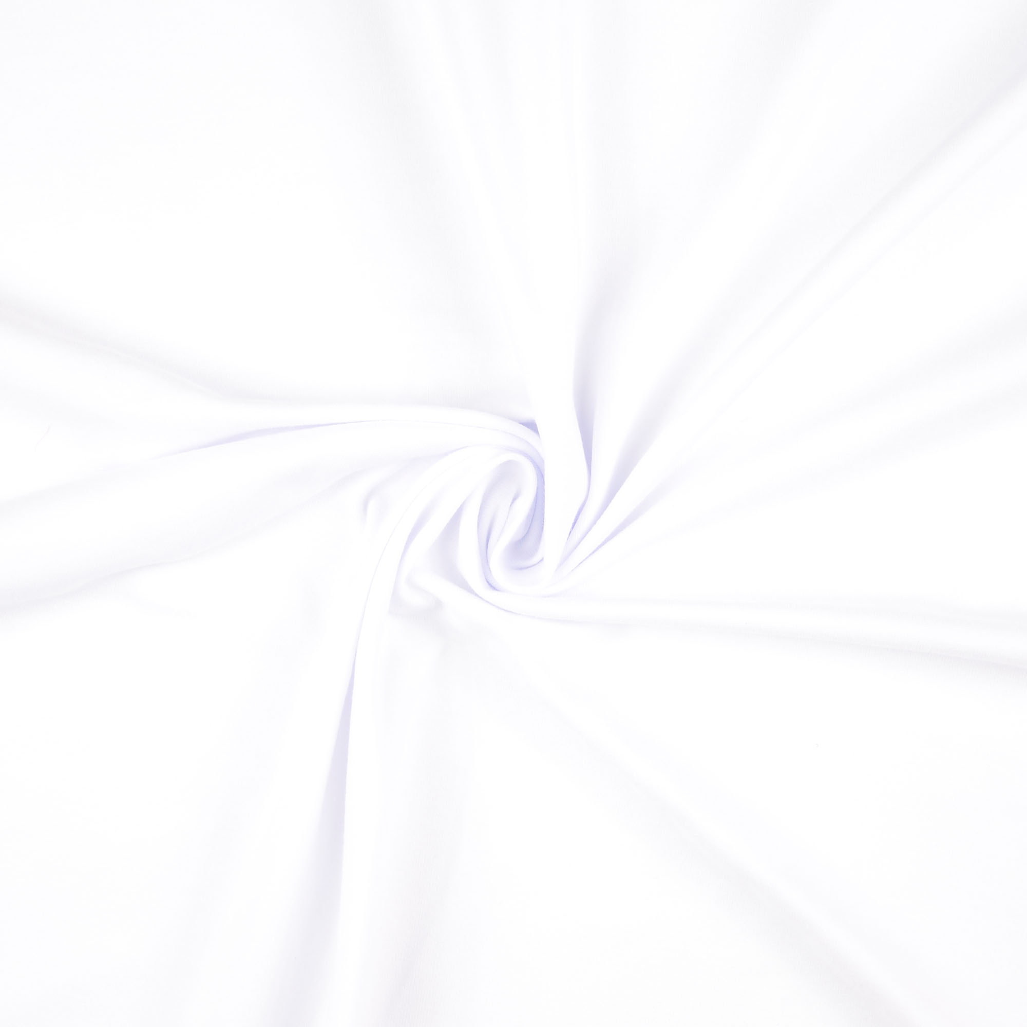 Baumwolljersey uni, weiss