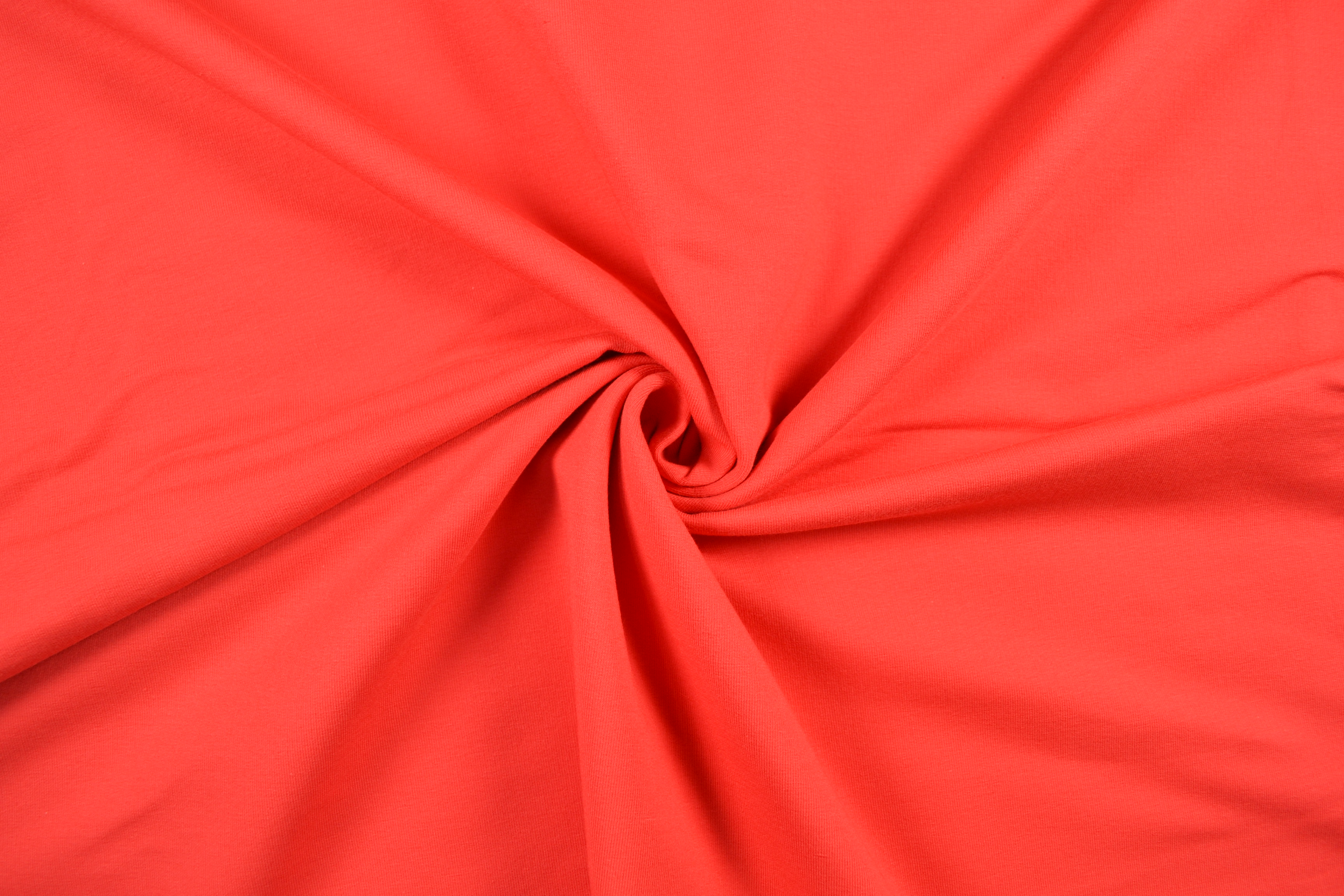 French Terry angeraut uni, rot