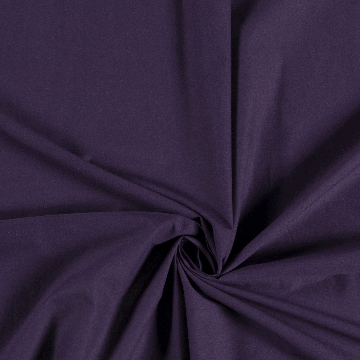 Voile uni aubergine