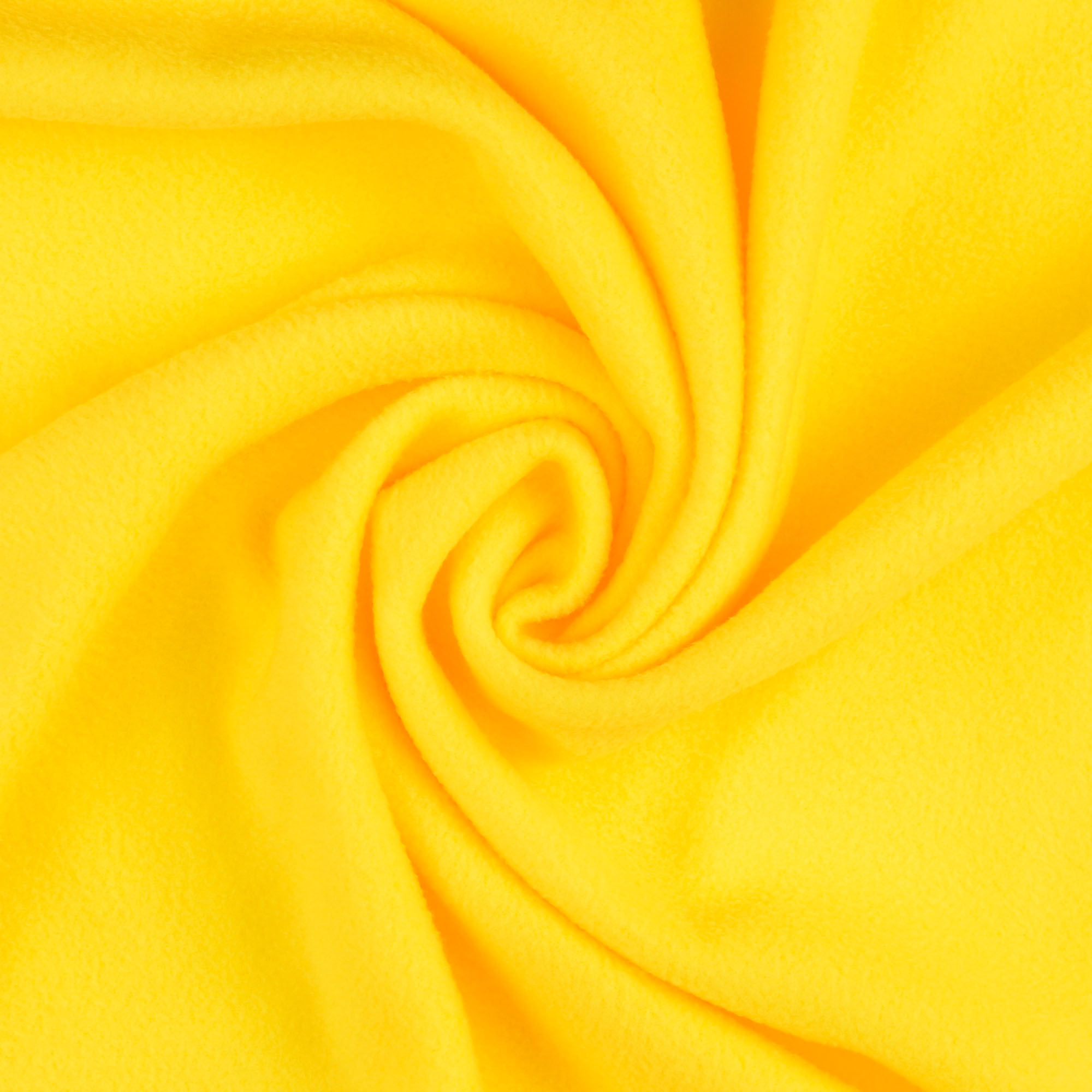 Polar Fleece anti pilling uni, sonnengelb 