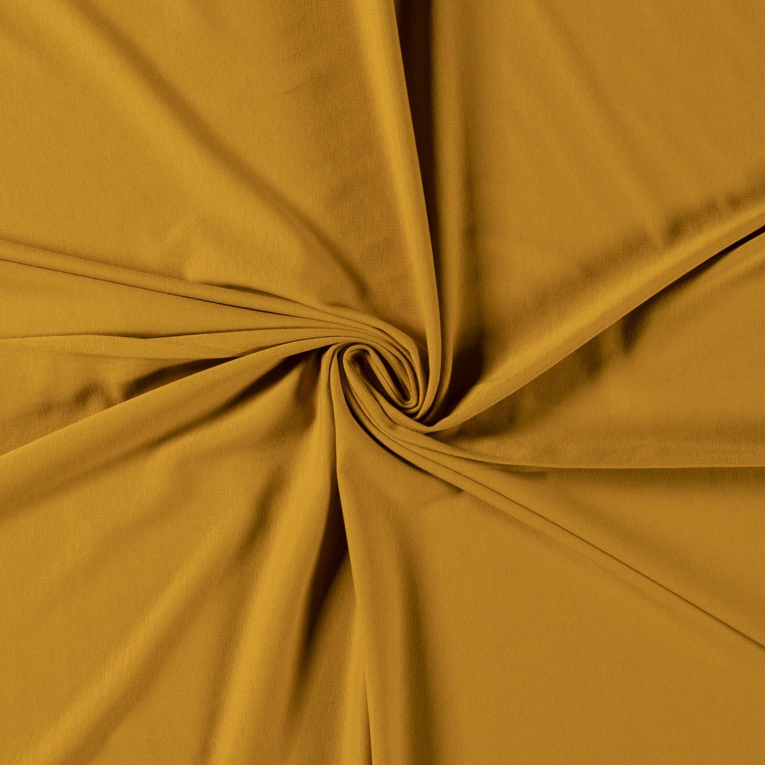 Baumwolljersey, senfgelb/Ocker