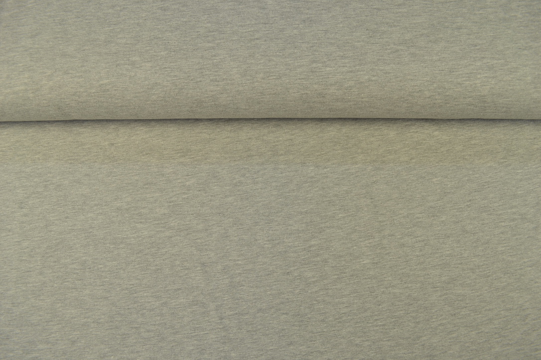 French Terry uni, grau