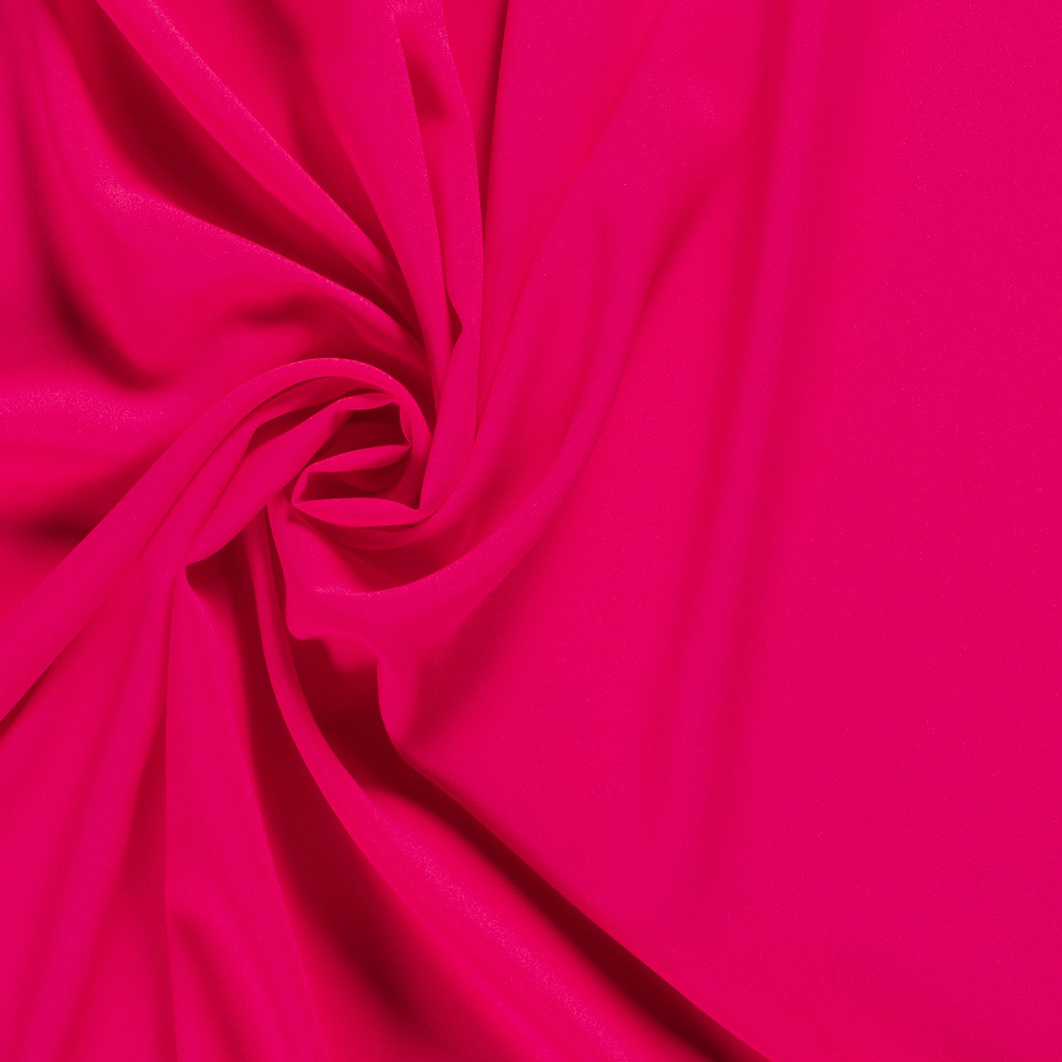 Crêpe Georgette uni Fuchsia