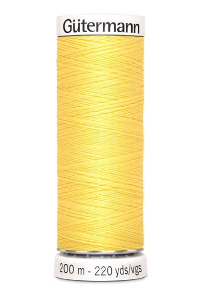 Gütermann Allesnäher, 200m, hellgelb (852)