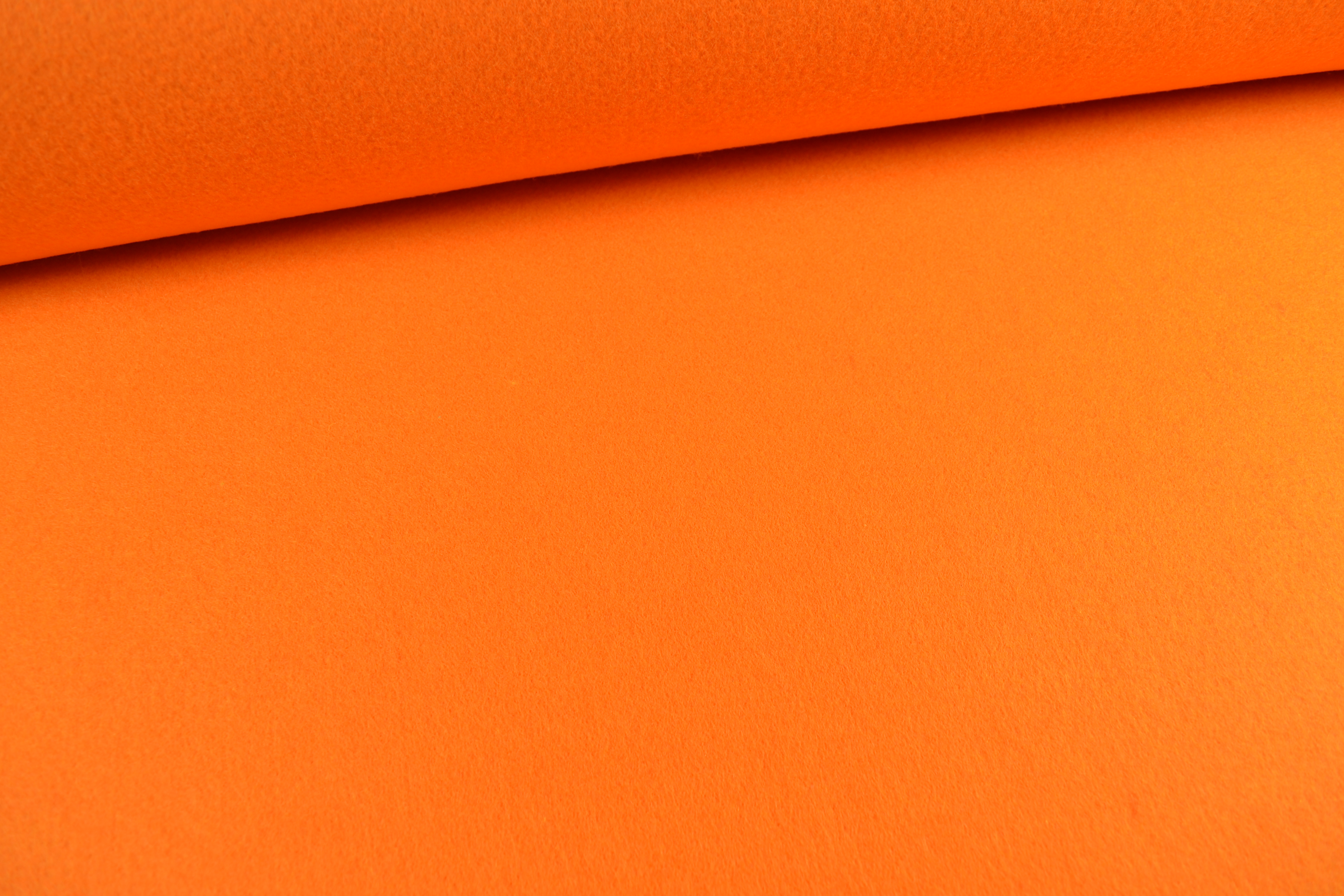 Filz, 3mm, 90cm breit, hellorange