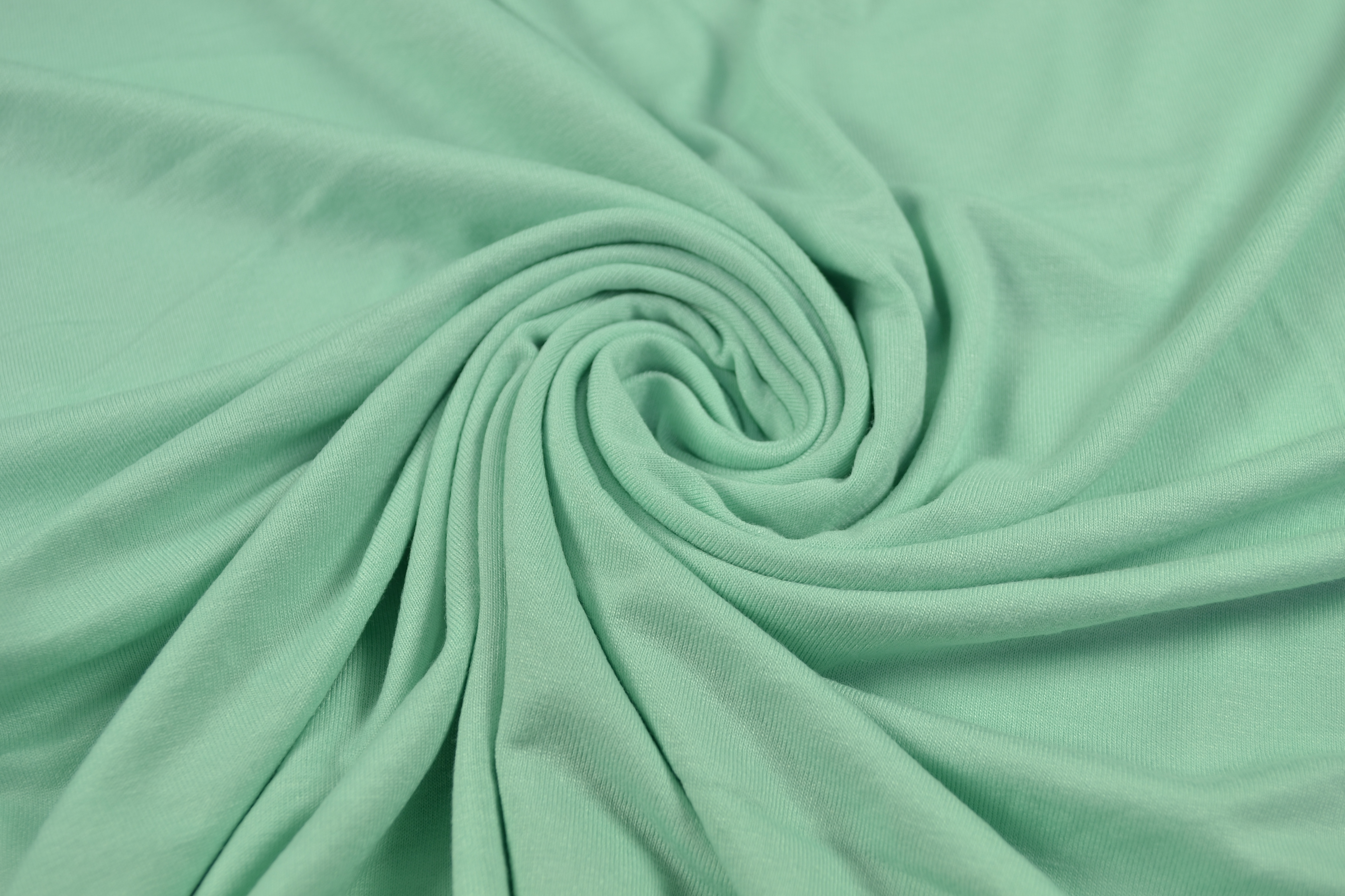 Viskosejersey uni, mint