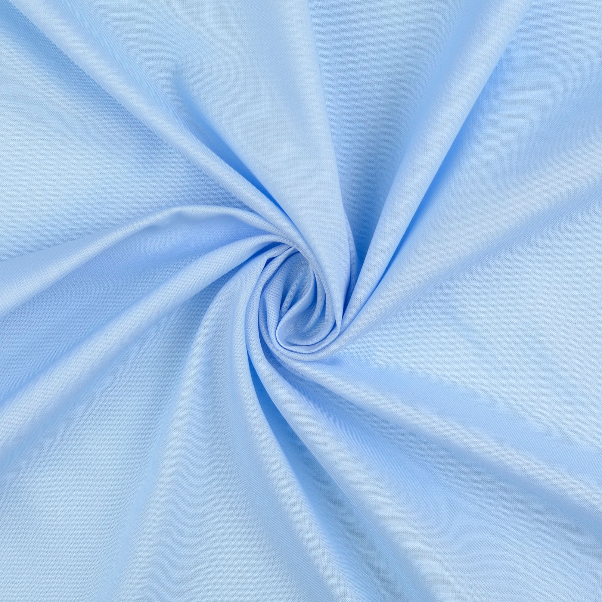 Baumwollstoff, Fahnentuch, hellblau