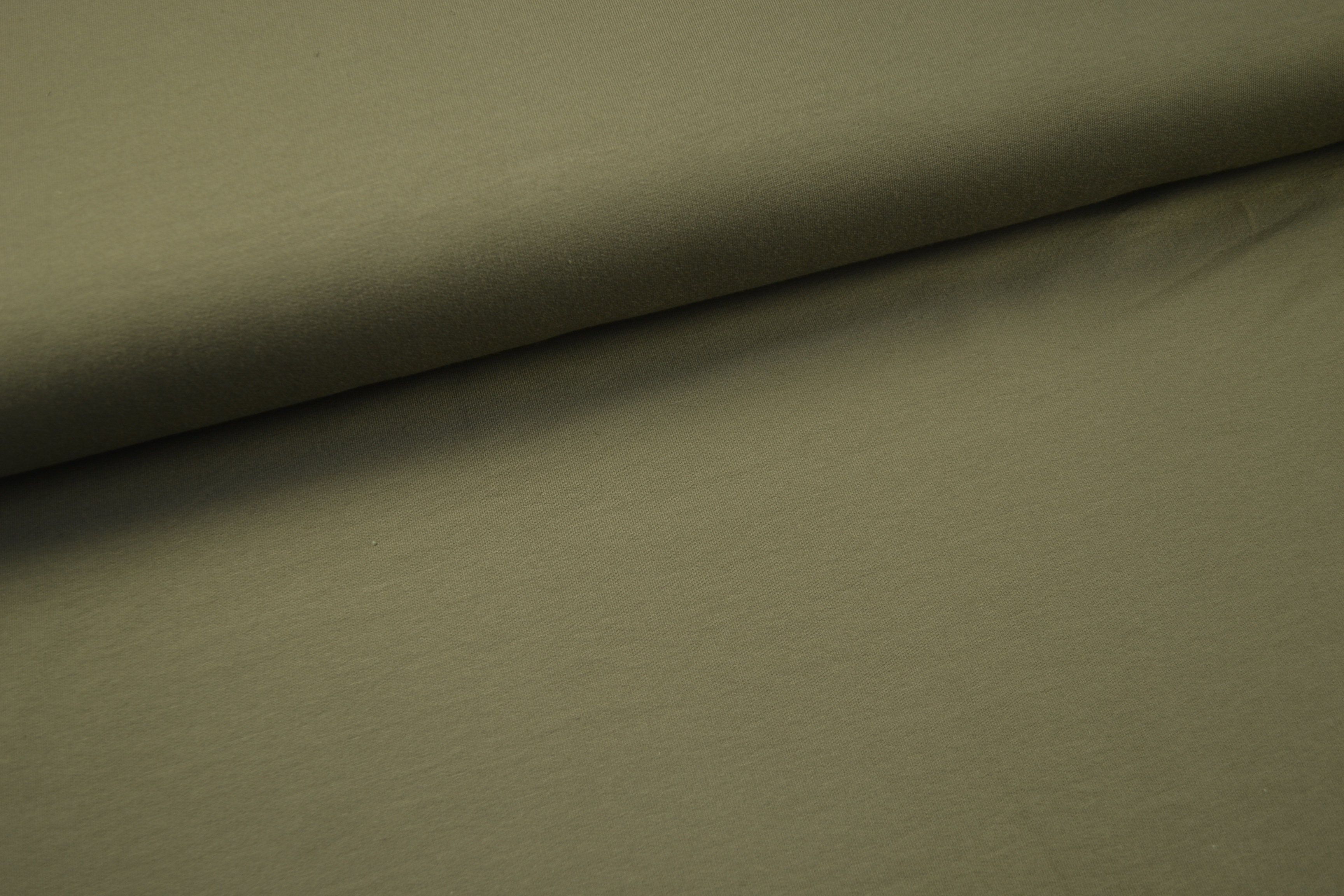 French Terry uni, braun