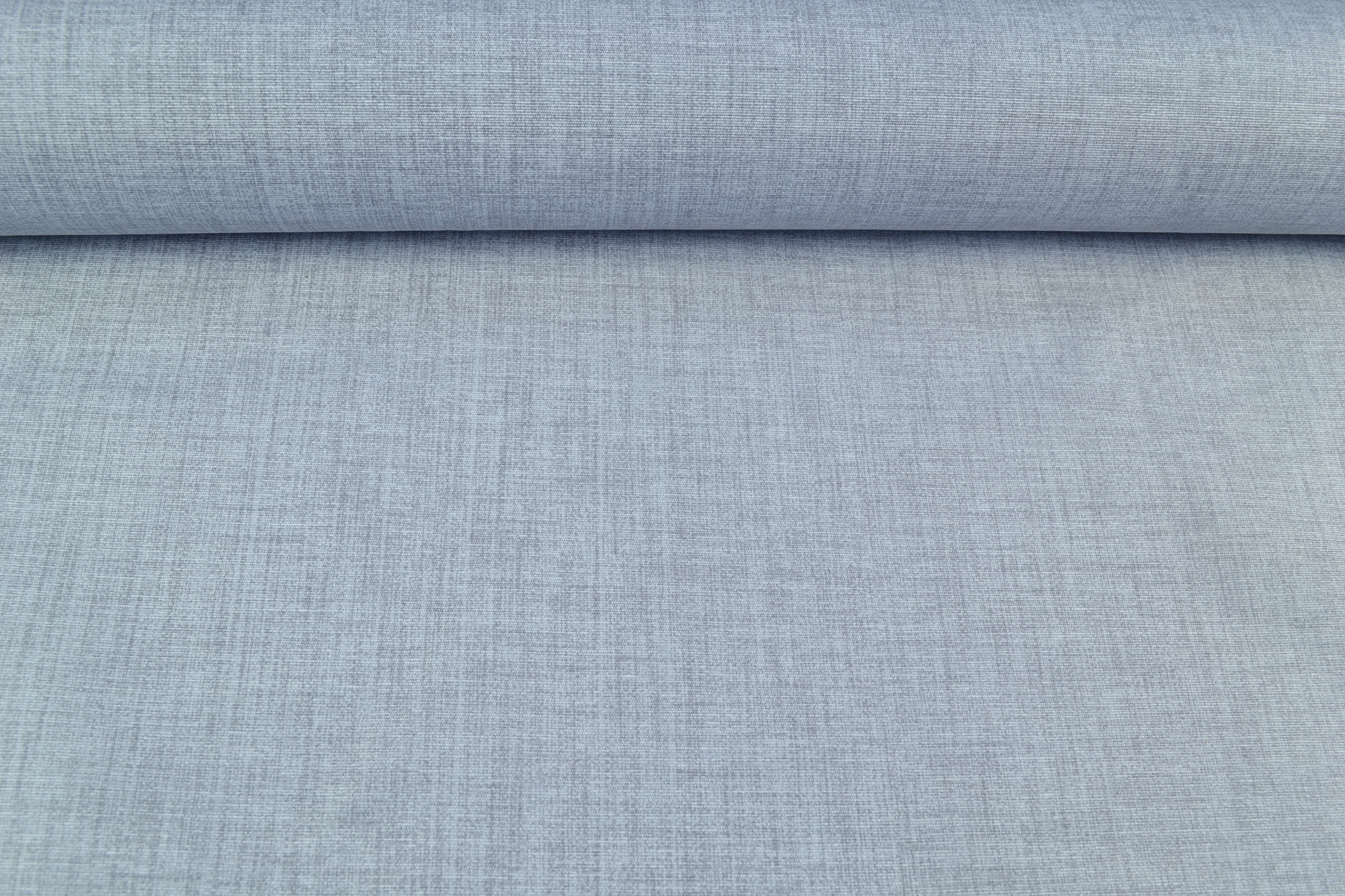 Baumwollstoff beschichtet uni, hellgrau