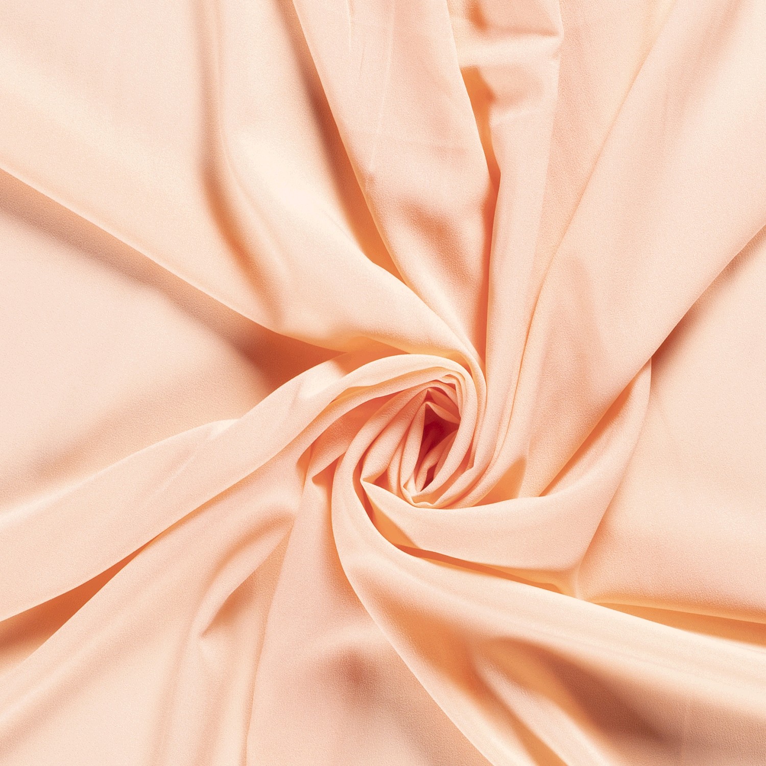 Crêpe Georgette uni lachsfarbe