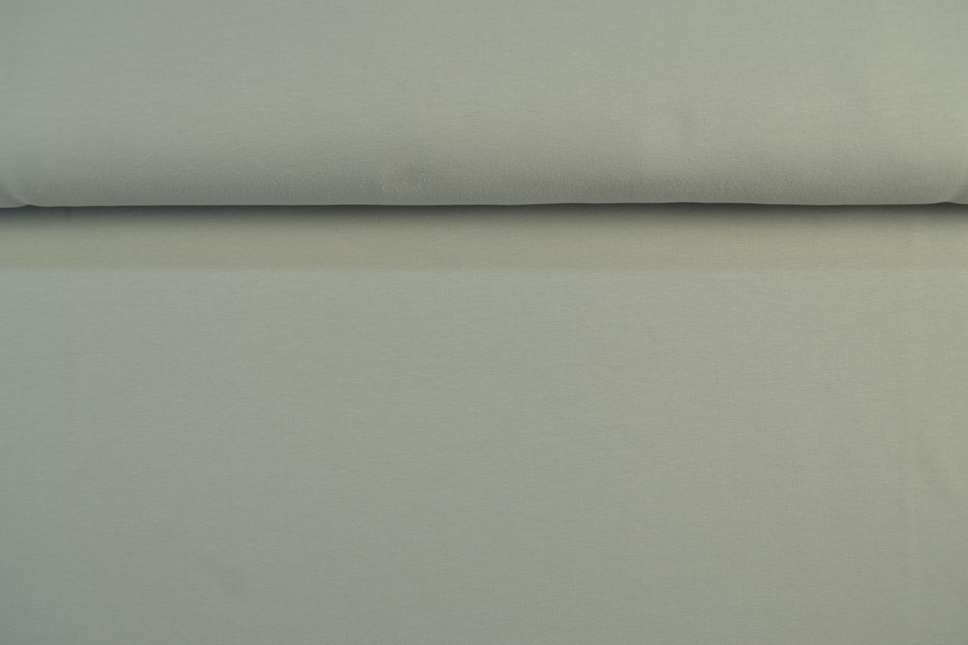 French Terry uni angeraut, grau