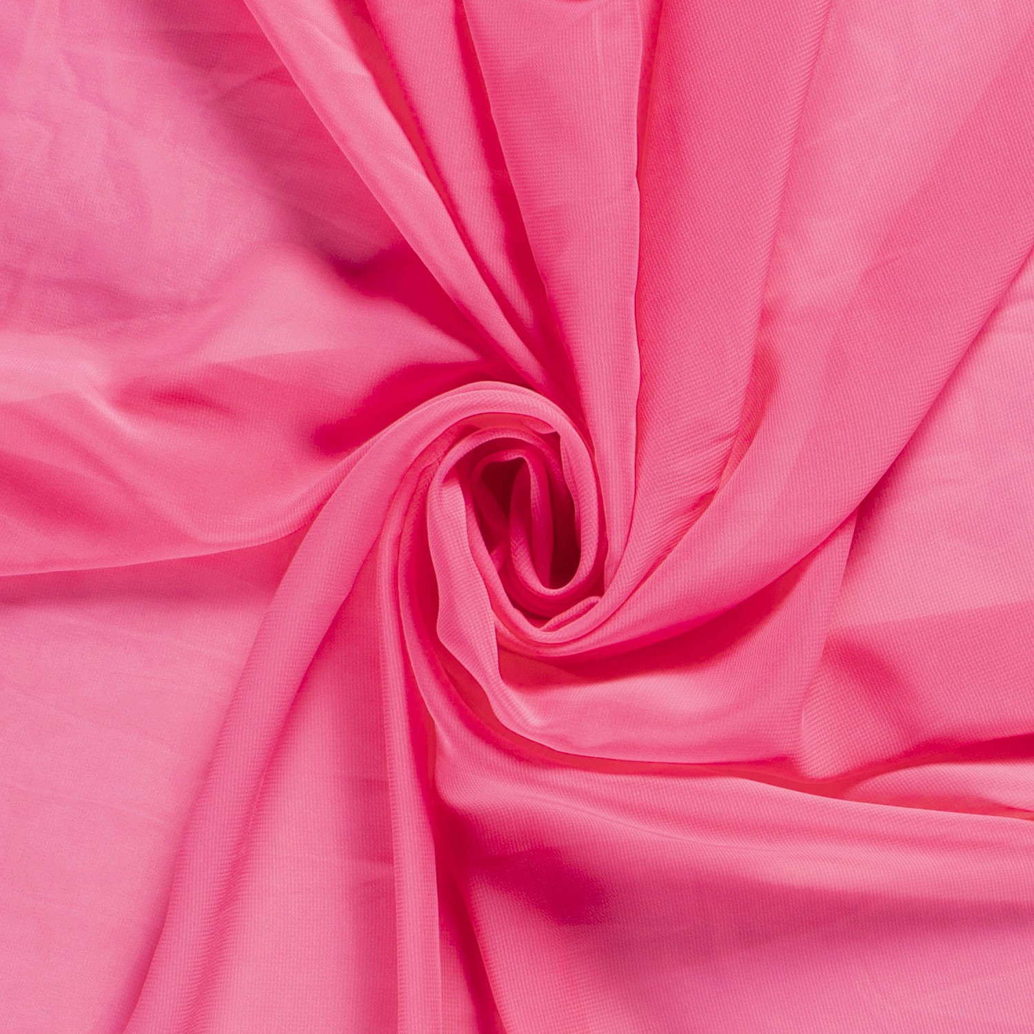 Chiffon uni dunkelpink
