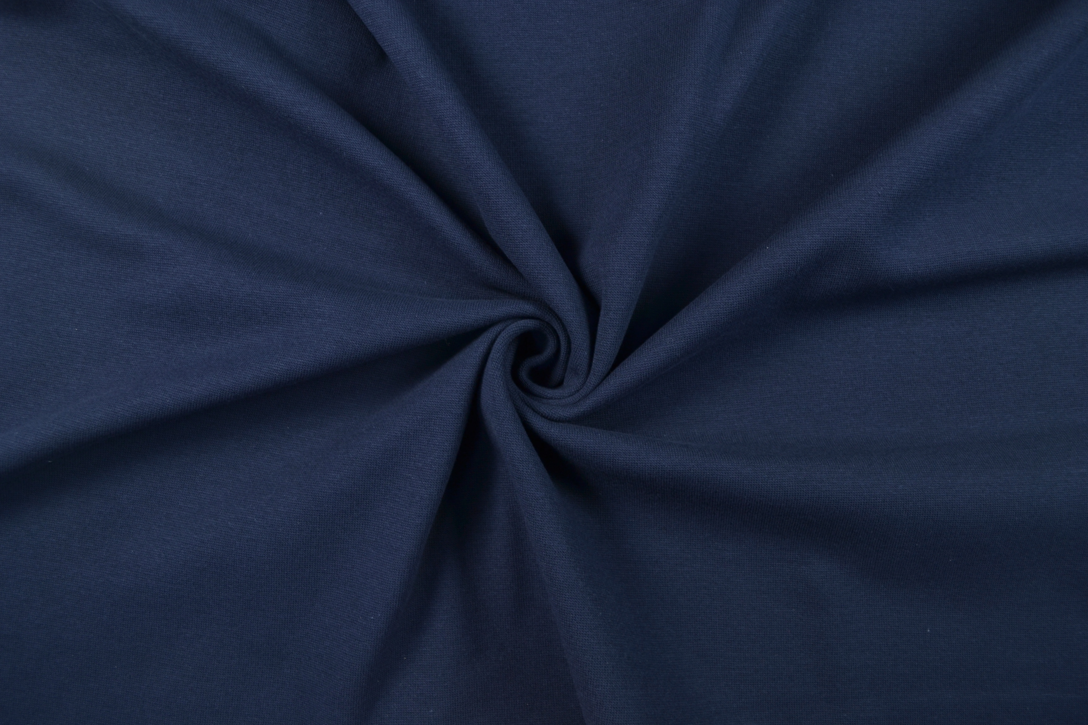Bündchenstoff uni dunkelblau/marine