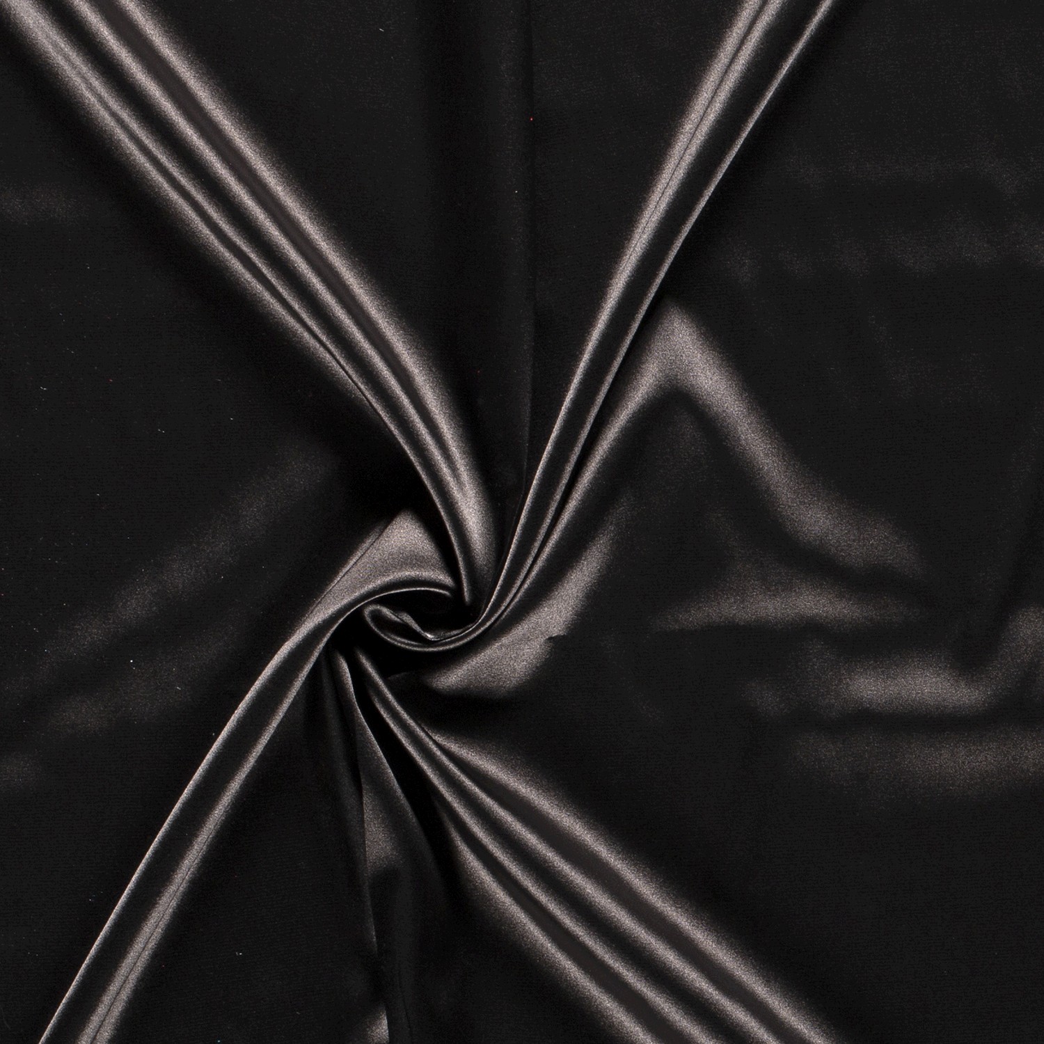 Satin Stretch uni dunkelgrün