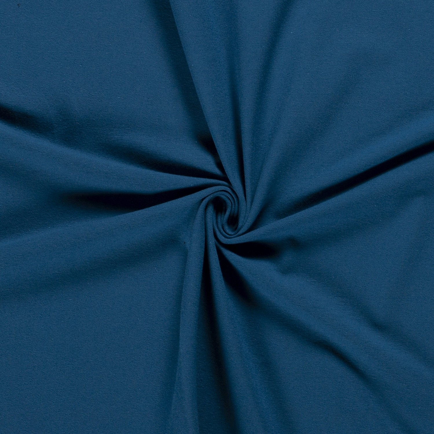 Baumwolljersey uni, petrol