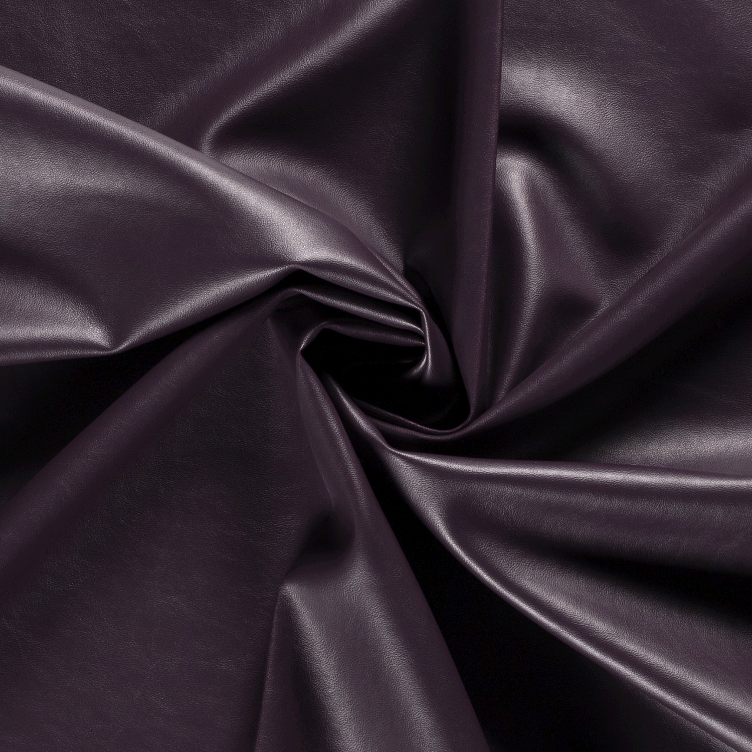 Lederimitat uni aubergine