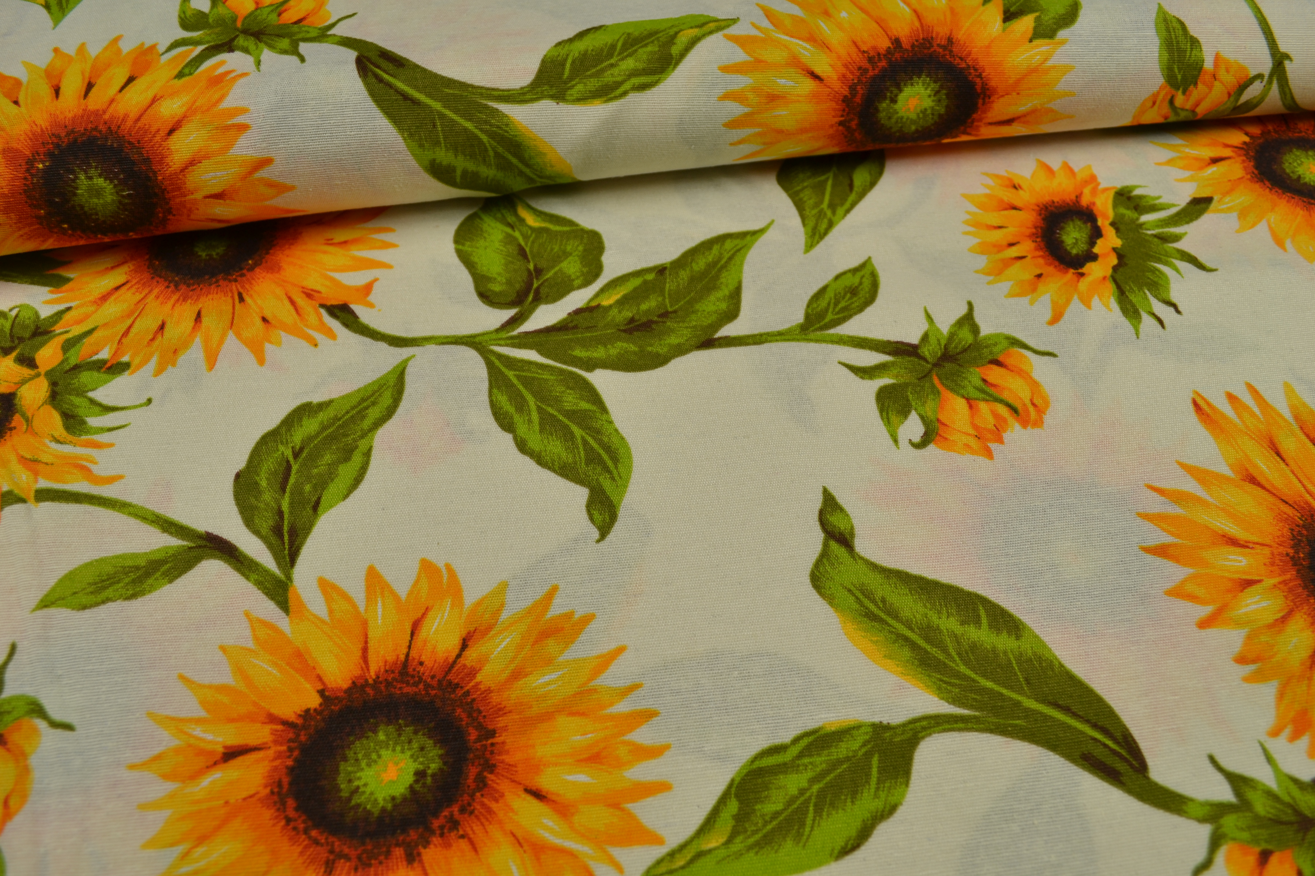 Canvas Deko Stoff, Sonnenblumen