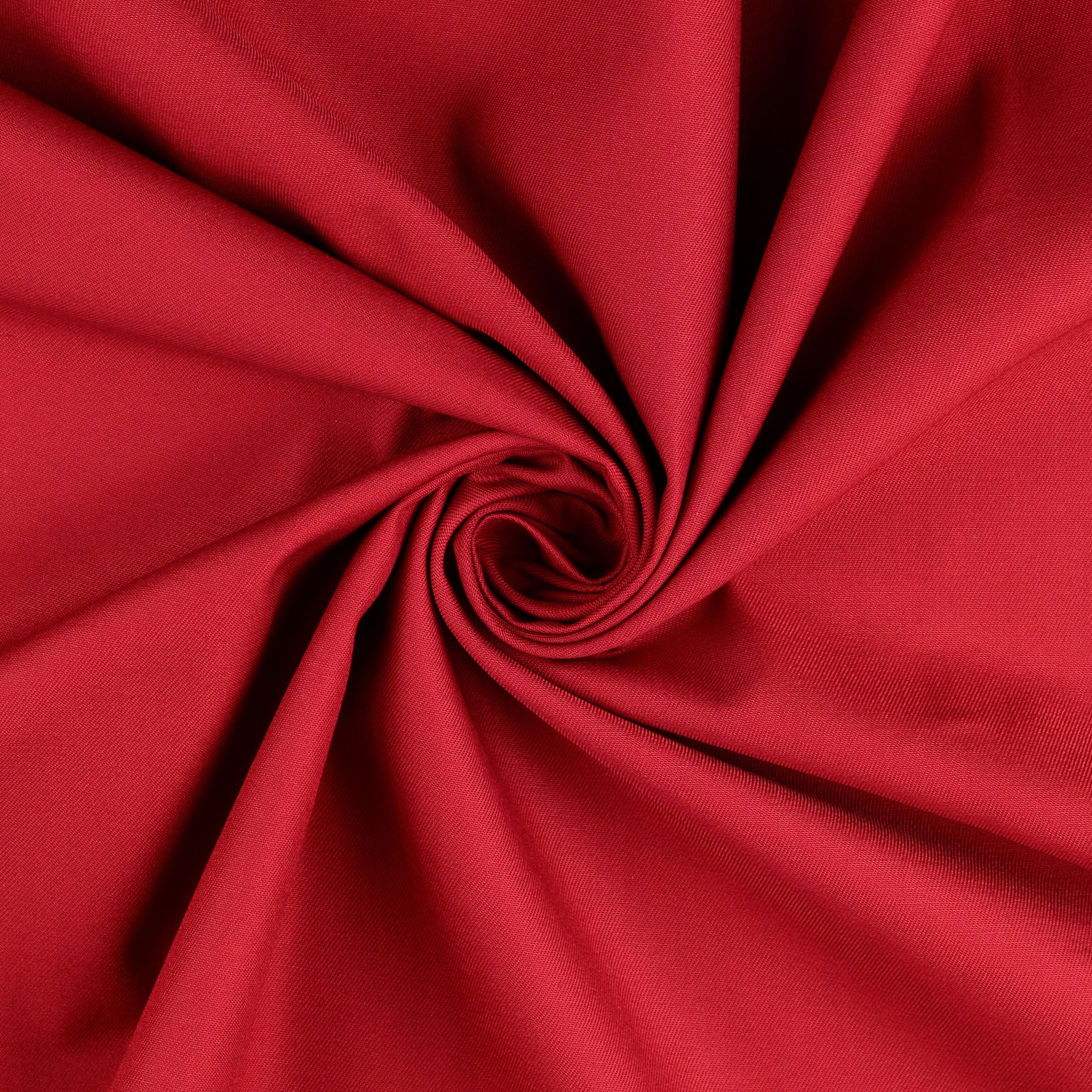 Baumwollstoff Köper, dunkelrot/bordeaux