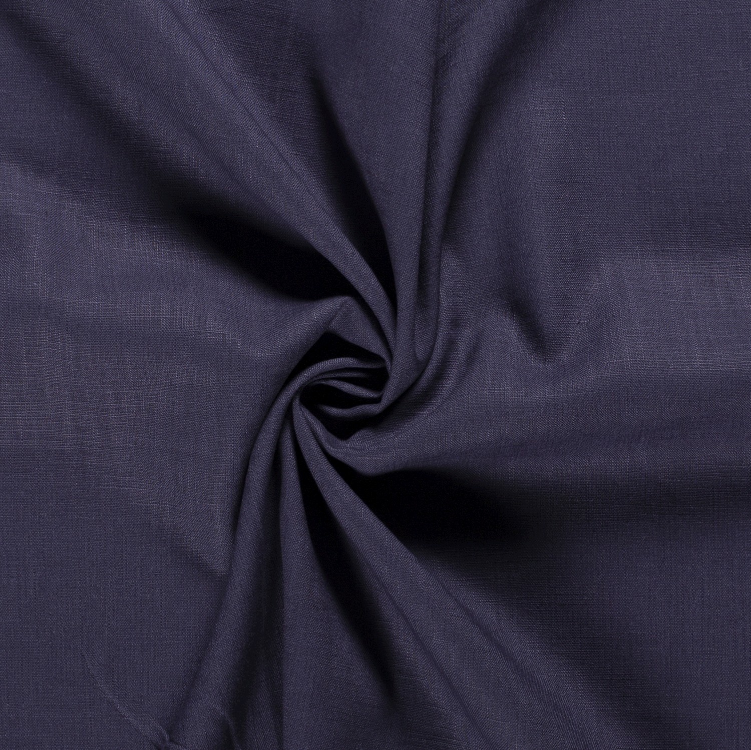 Ramie leinen uni stahlblau