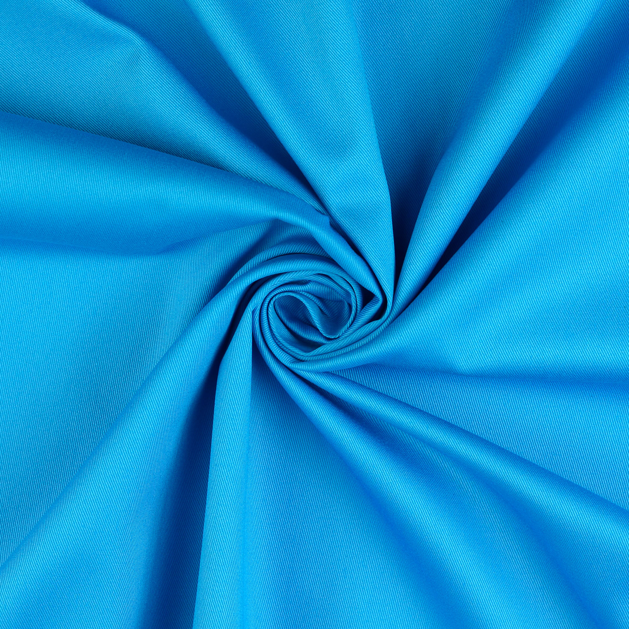 Baumwollstoff Köper, türkis