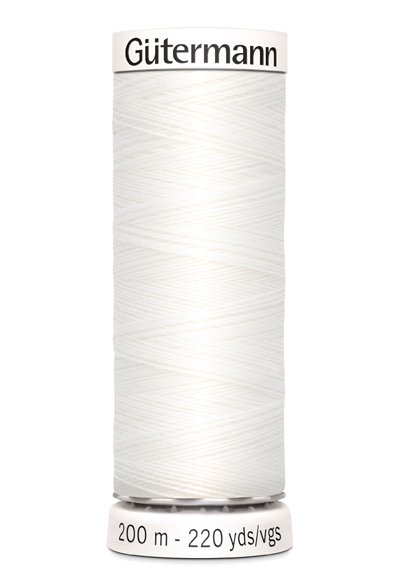 Gütermann Allesnäher, 200m, weiß (800)