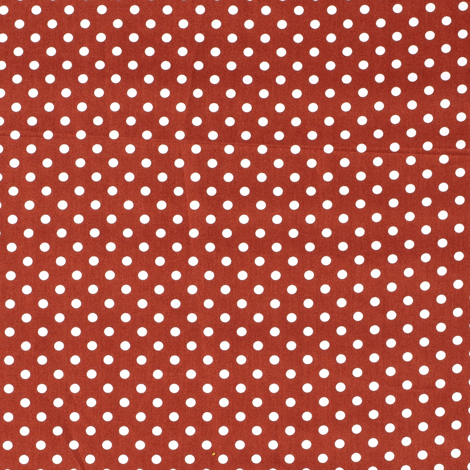 Baumwolle Popeline Stoff Bedruckt Tupfen, terra