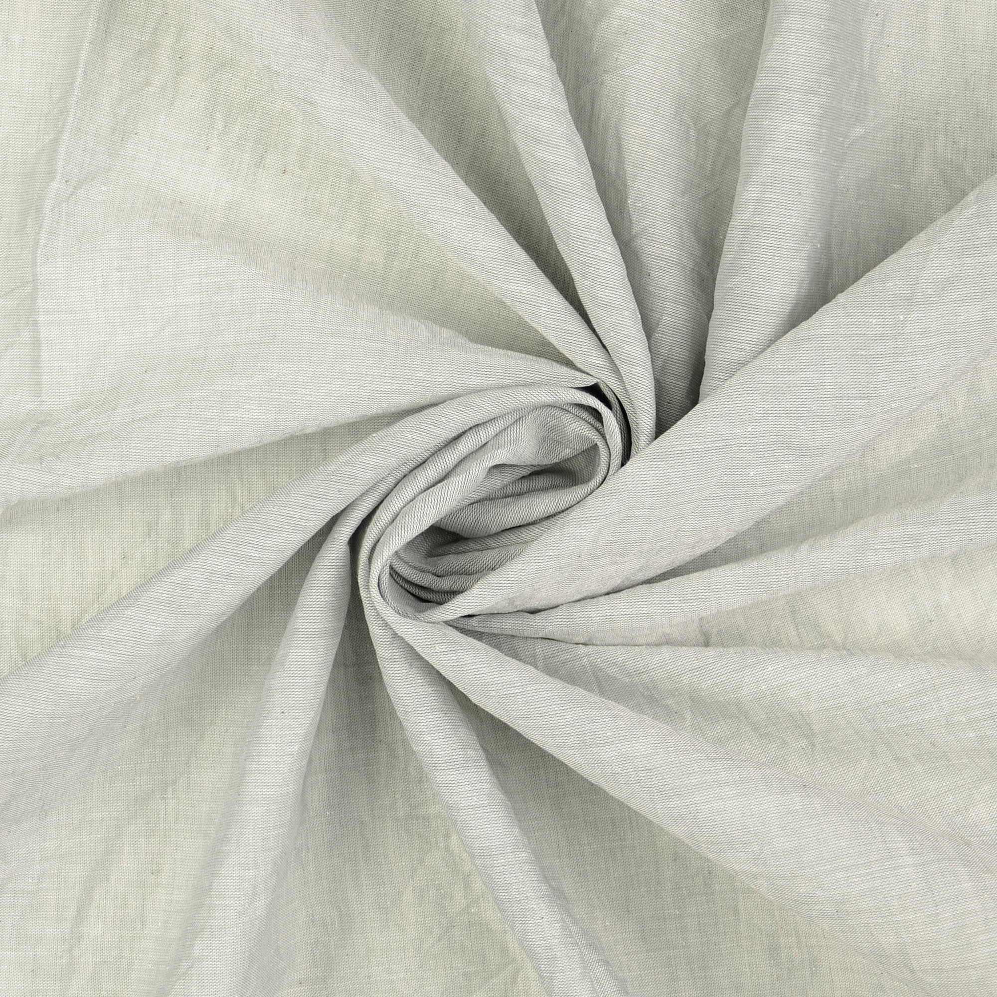 Baumwollstoff melange, hellgrau