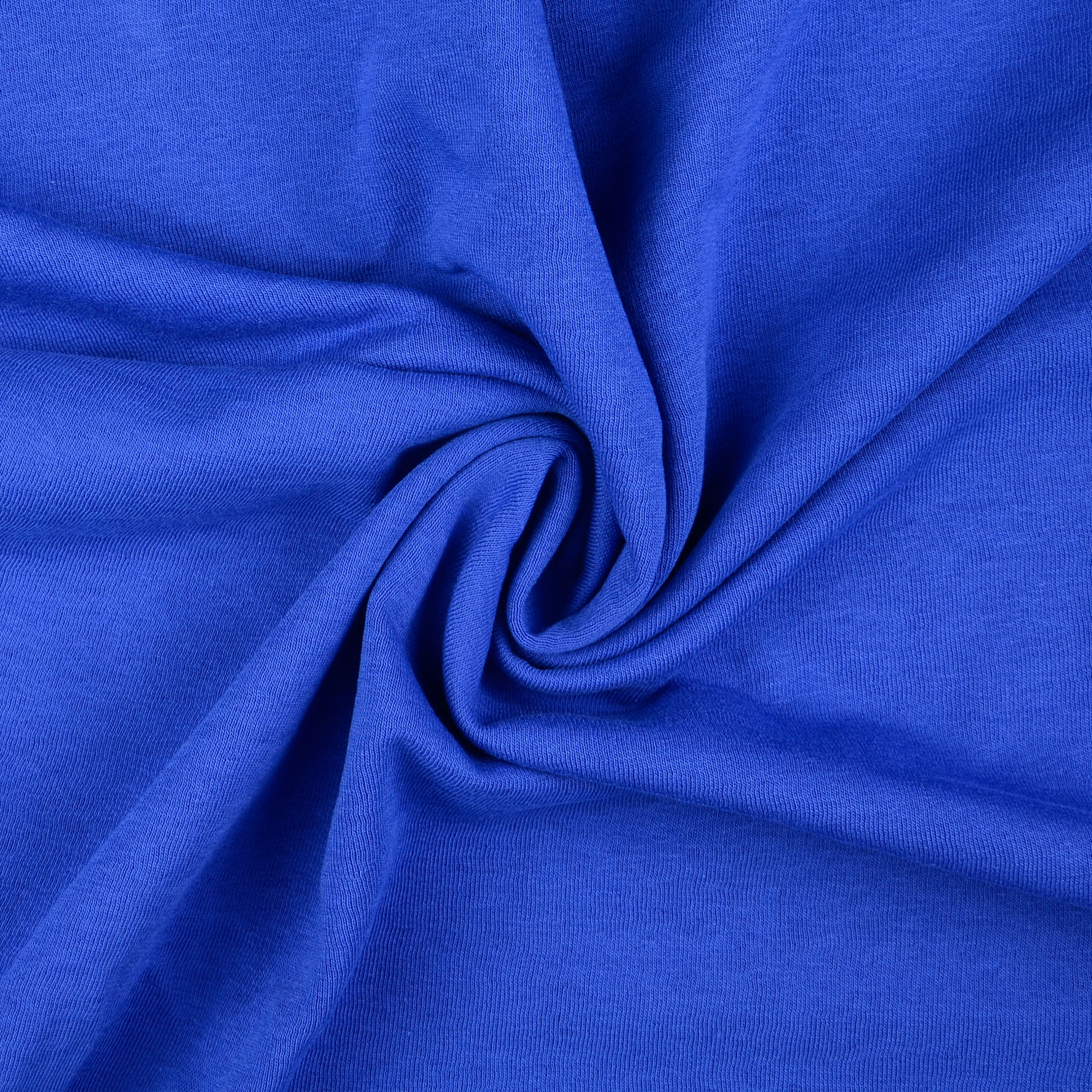 Sweatstoff uni, royalblau